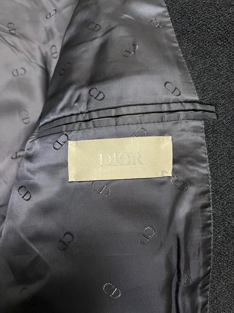 Dior Dior Dior New Autumn Winter Navy Blue Coat-2507 Size US L / EU 52-54 / 3 - 4 Thumbnail