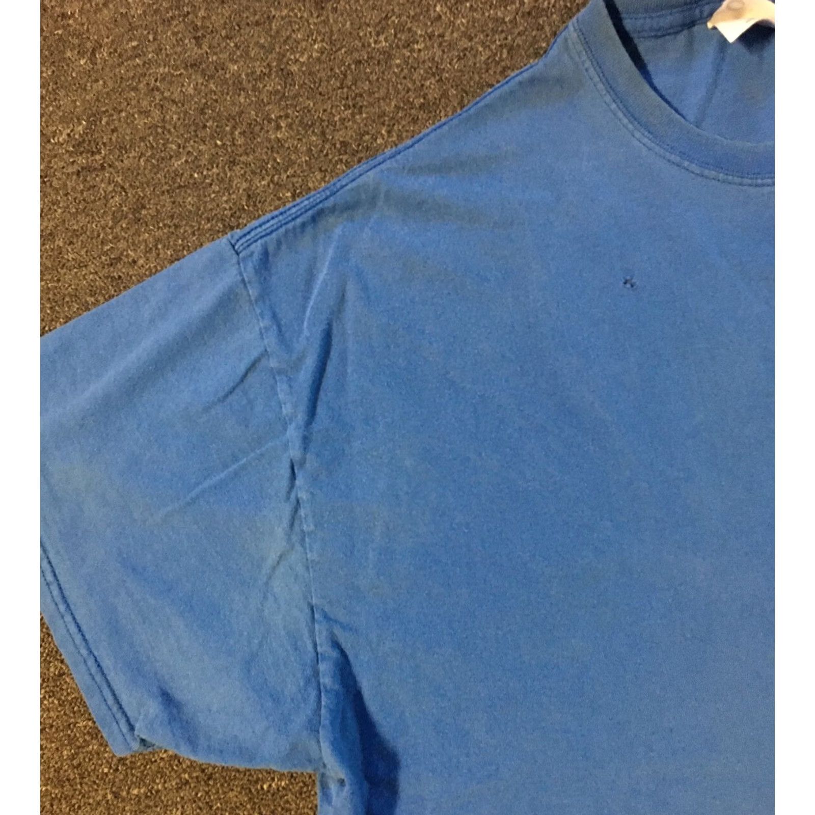 Vintage VINTAGE Frito Lay Good Fun Faded Distress Promo Shirt 2XL Blue Graphic Tee Men 90s Snack Food Grunge Ghost USA USA 90s Mens Size US XXL / EU 58 / 5 - 5 Thumbnail