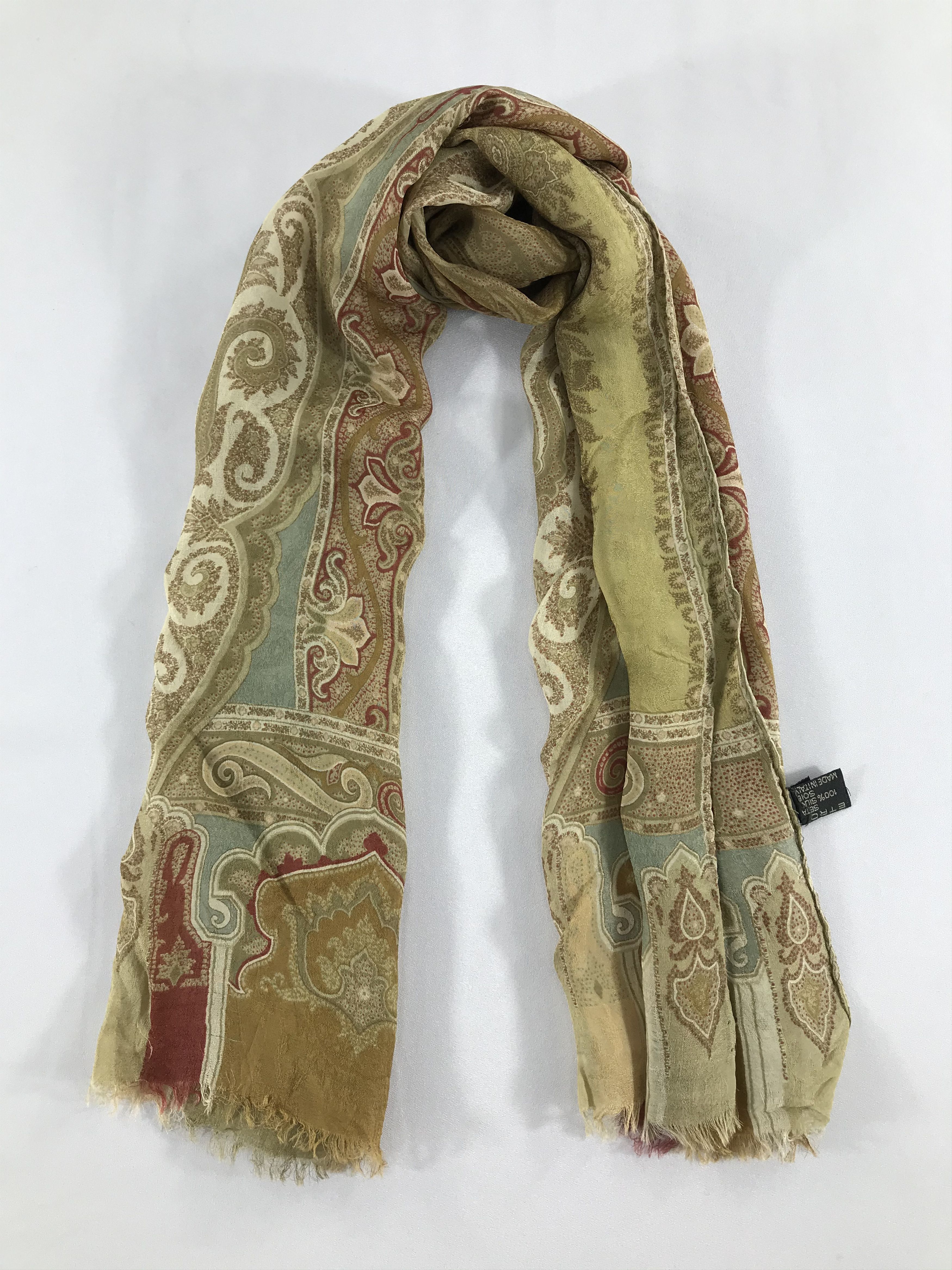 Etro Vintage Etro Silk Scarf Size ONE SIZE - 1 Thumbnail