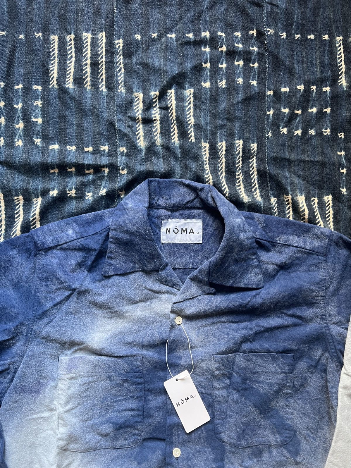 NOMA t.d Nomarhythm Textile Japan Hand Dye Shirt Size US L / EU 52-54 / 3 - 3 Thumbnail