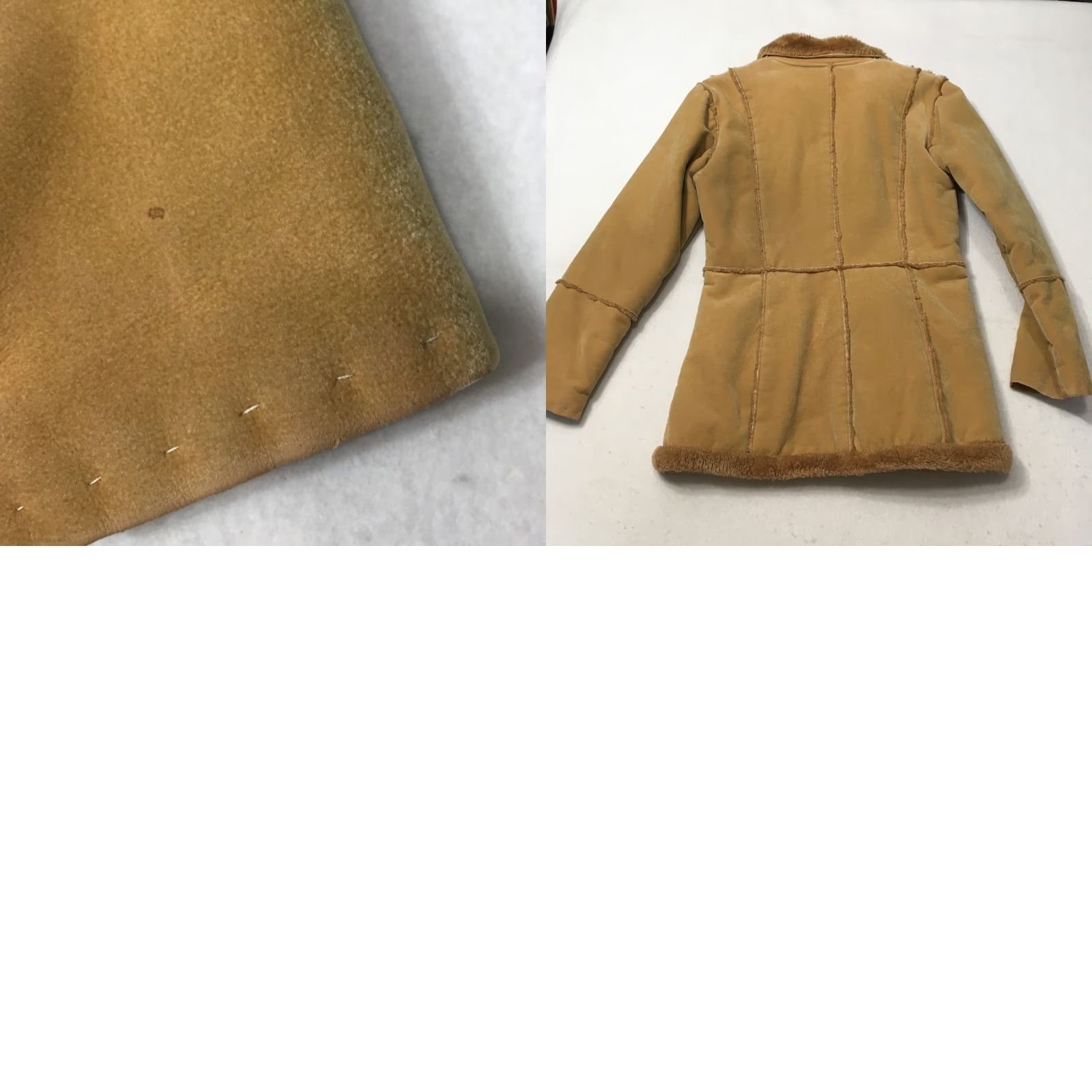 Vintage sun & moon Womens Brown faux Suede Long Sleeve Button Front Jacket S Brown Basic Jacket Womens, Casual Winter, Pockets, Outdoor Theme Size S / US 4 / IT 40 - 8 Thumbnail
