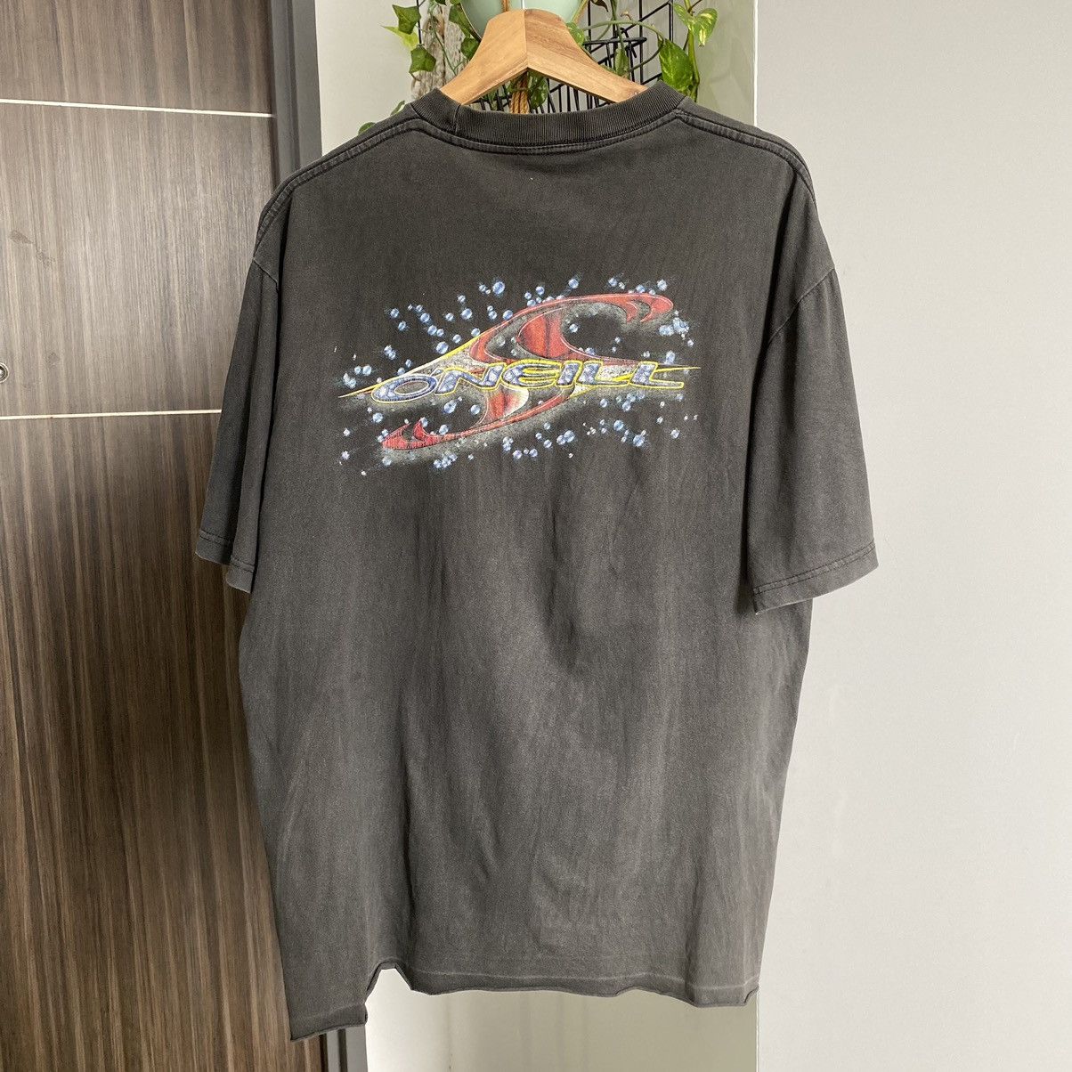 💥SICK💥THRASHED FADED VINTAGE 90s Oneill Surf ERD GRUNGE TEE