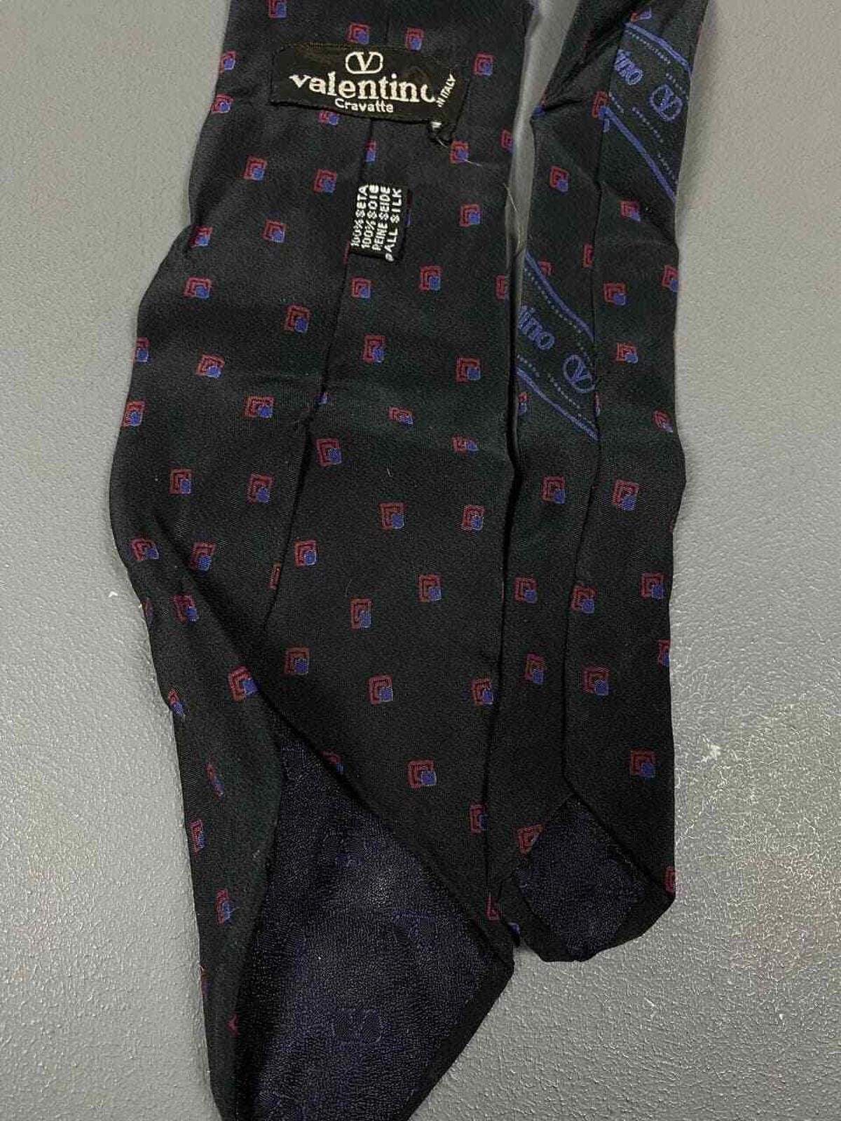 Valentino VALENTINO Cravate Vintage Rare Cravate Tie Made in Italy Size ONE SIZE - 8 Thumbnail