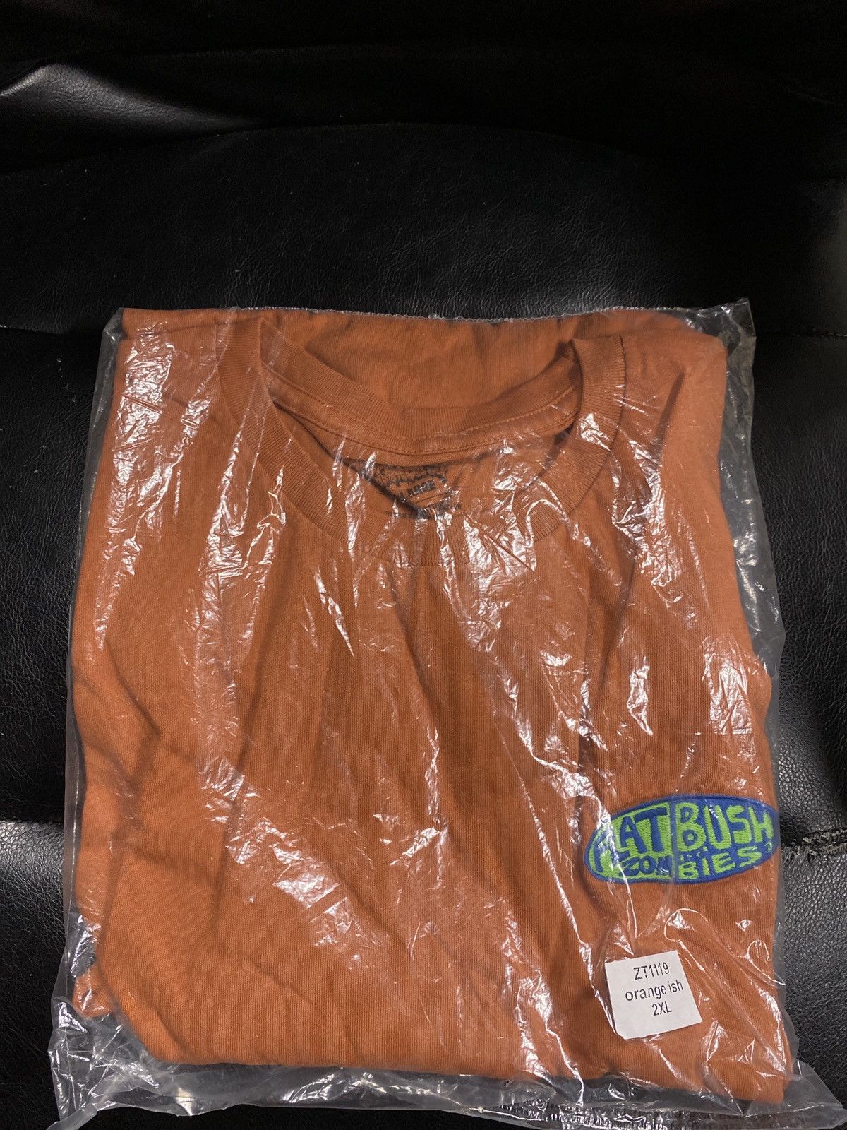 Flatbush Zombies × Rap Tees FLAT ZOM BUSH BIES EMBROIDERED LOGO T-SHIRT Size US XXL / EU 58 / 5 - 5 Thumbnail