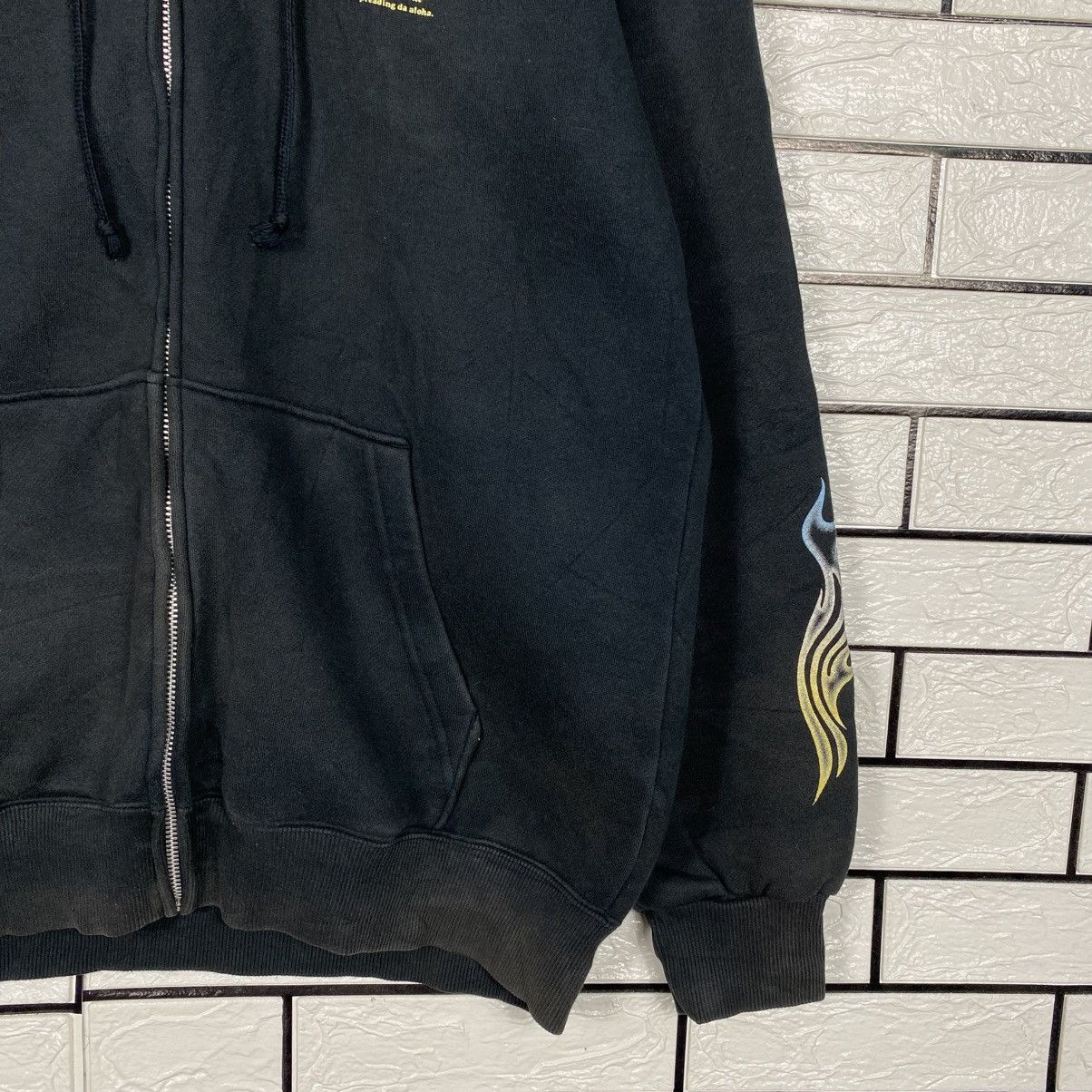 Japanese Brand 📌Vintage Bomber Jacket Zipper Hoodie Piko Hawaii Big Logo Size US XL / EU 56 / 4 - 6 Thumbnail