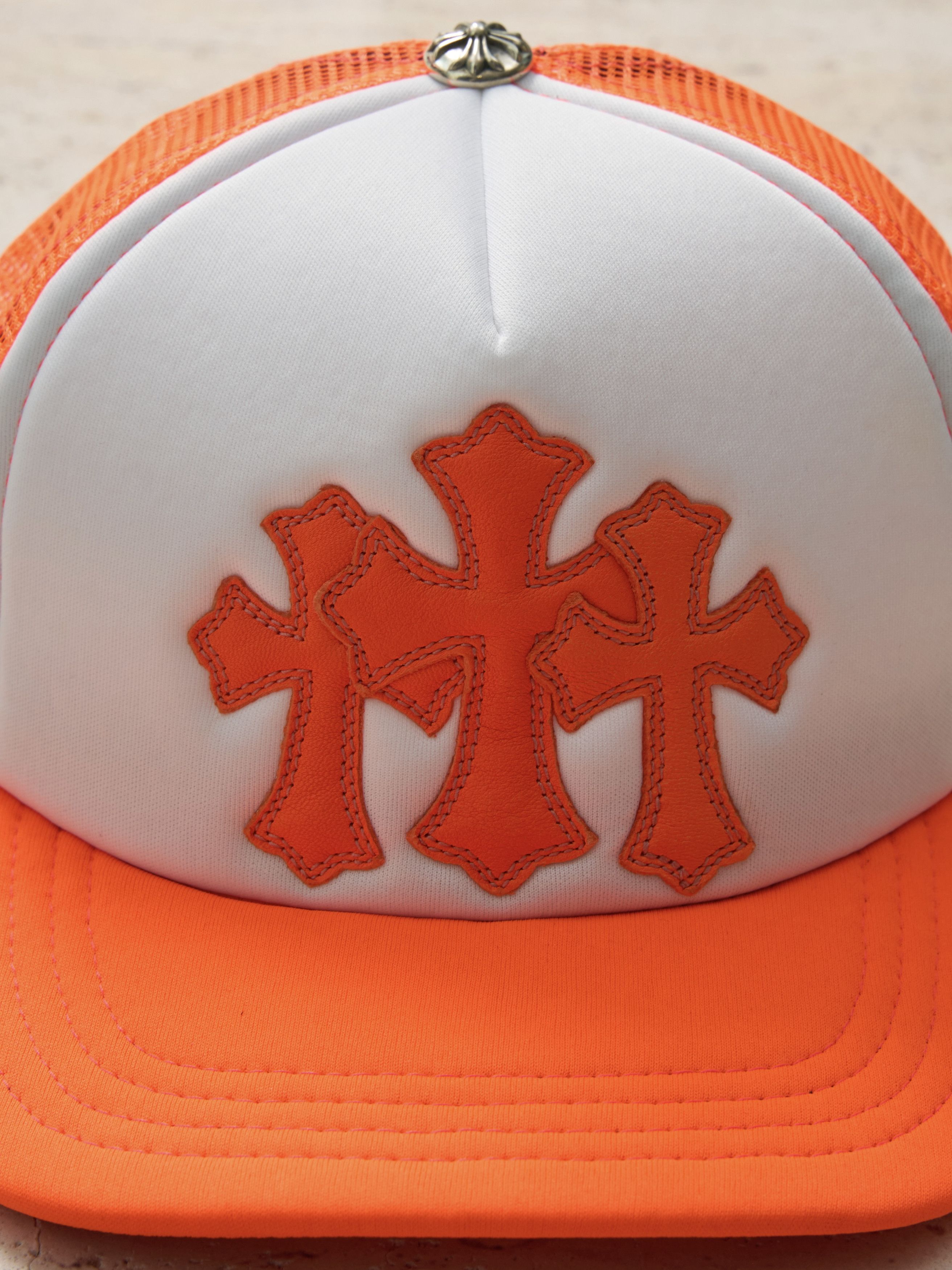 Chrome Hearts Chrome hearts hat trucker king taco Orange Size ONE SIZE - 3 Thumbnail