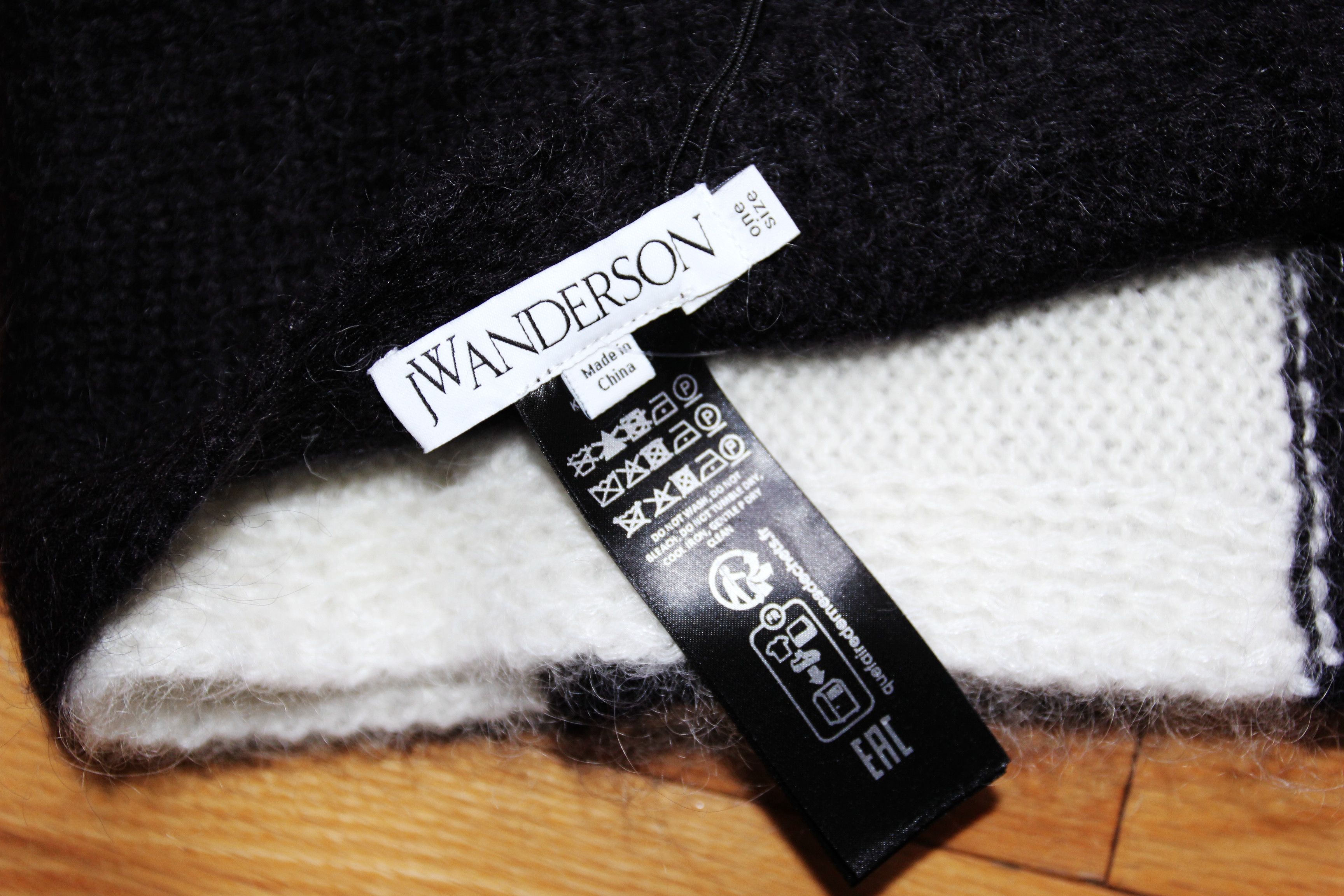 JW Anderson BNWT AW23 J.W.ANDERSON COLOR BLOCK SCARF Size ONE SIZE - 2 Thumbnail