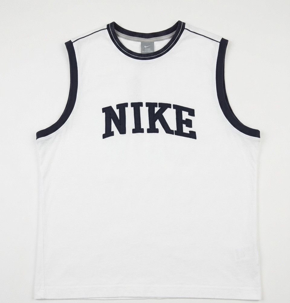 Nike Vintage 00s Nike big logo Sleeveless Tank Top Size US XL / EU 56 / 4 - 13 Thumbnail