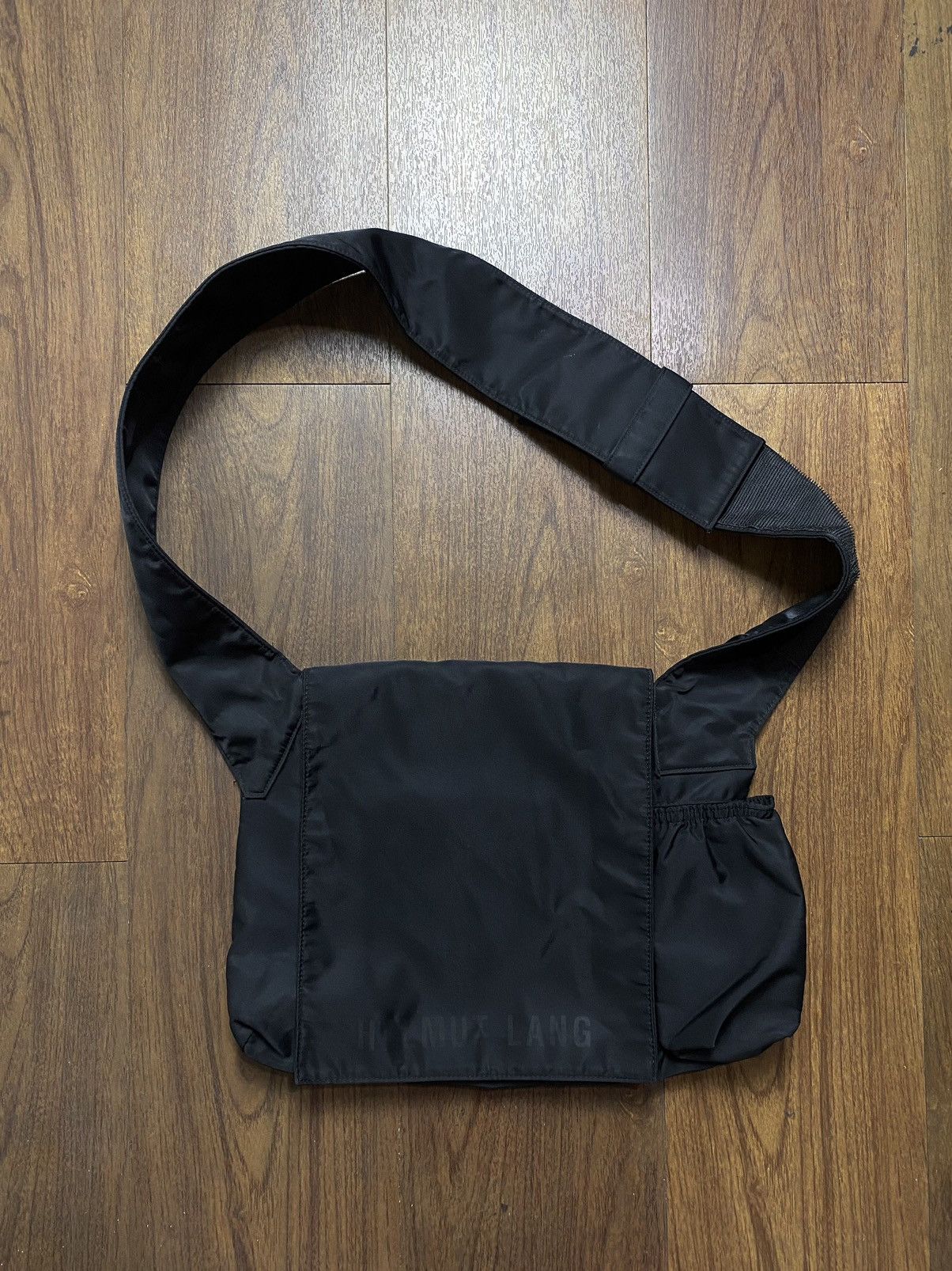 Leather travel bag Helmut Lang Black in Leather - 45925310