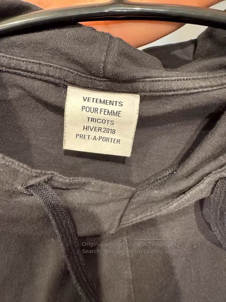 Vetements VETEMENTS Titanic Print Lightweight Hooded Sweatshirt Size US S / EU 44-46 / 1 - 3 Thumbnail