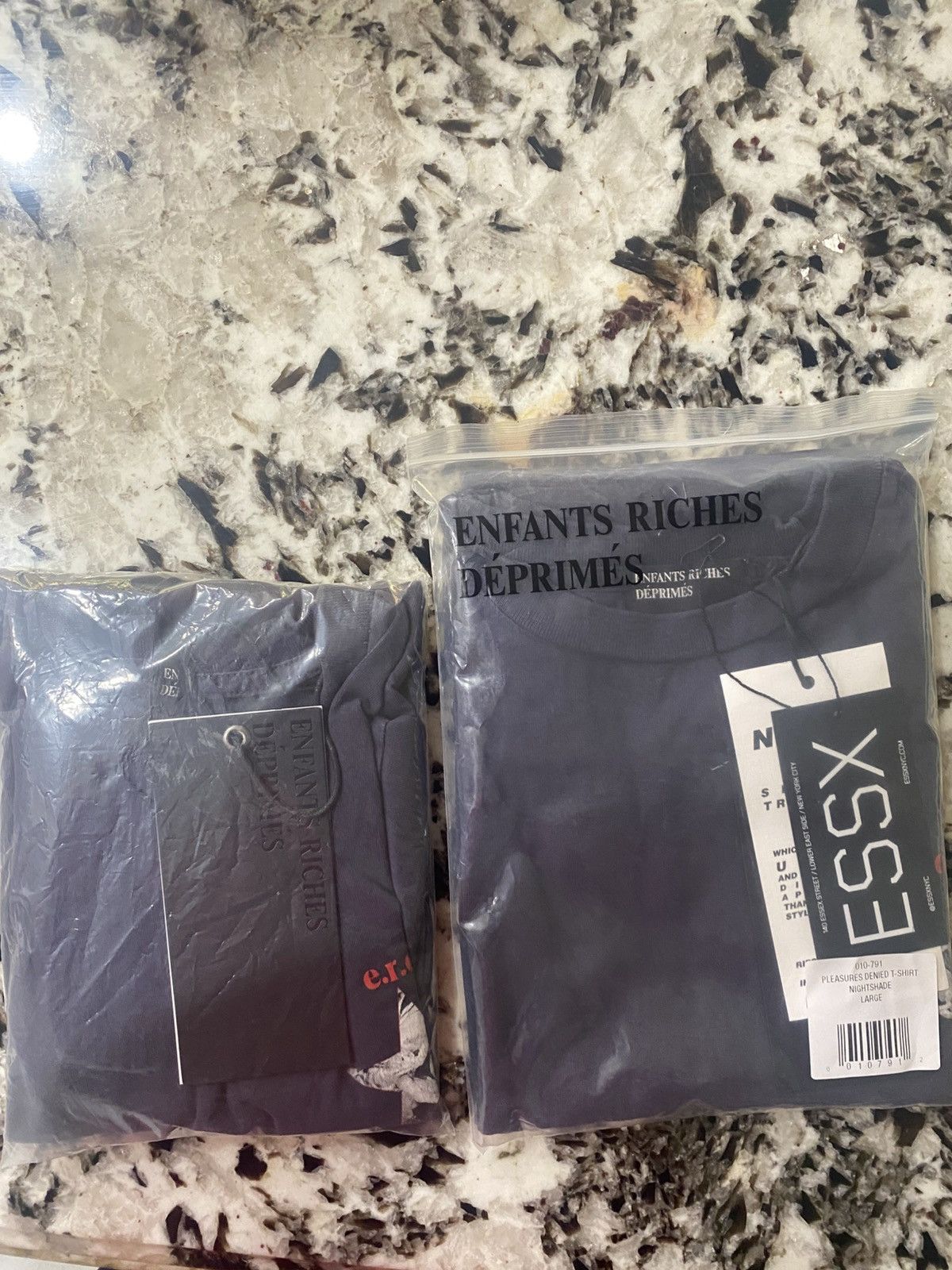 Enfants Riches Deprimes ENFANTS RICHES DEPRIMES PLEASURES DENIED T-SHIRT NIGHTSHADE Size US L / EU 52-54 / 3 - 7 Thumbnail