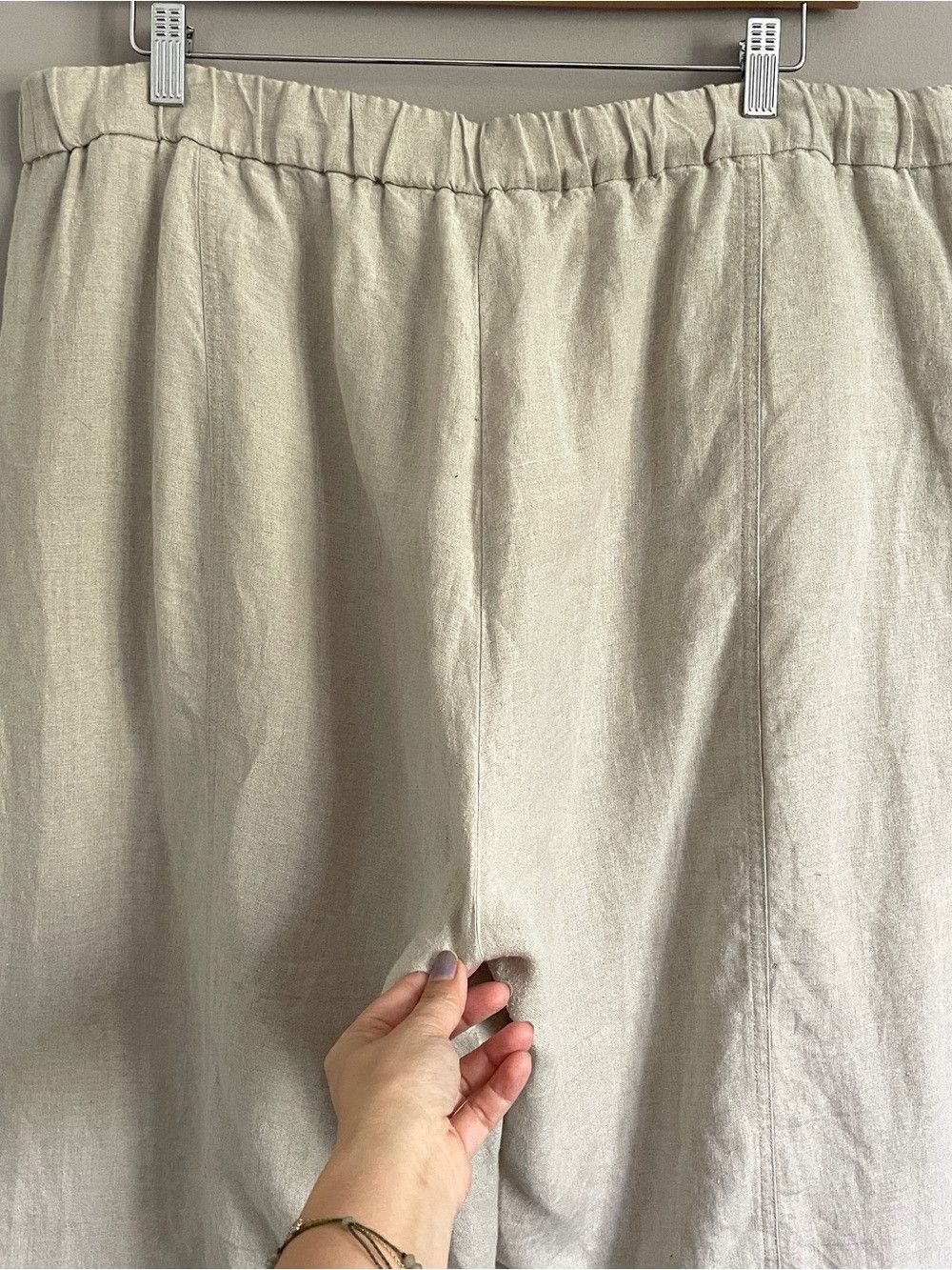 Eileen Fisher Eileen Fisher Organic Linen Lantern Pants - XL Size 36" / US 14 / IT 50 - 8 Thumbnail