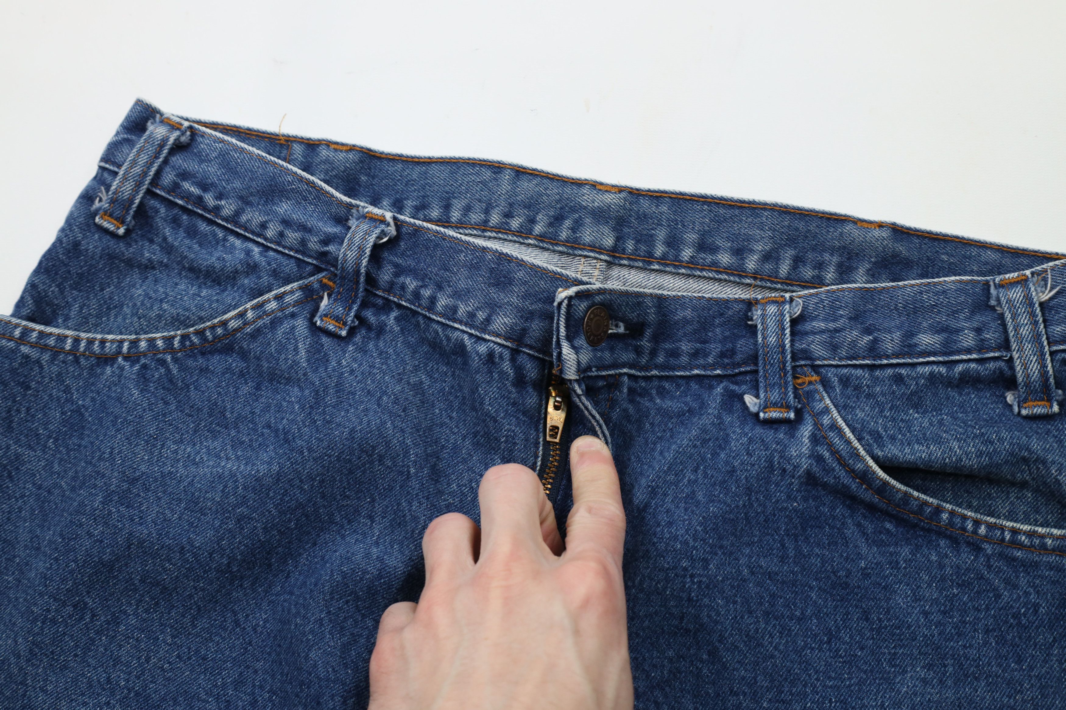 Vintage Vintage 70s Streetwear Bootcut Western Denim Jeans USA Size US 36 / EU 52 - 8 Thumbnail
