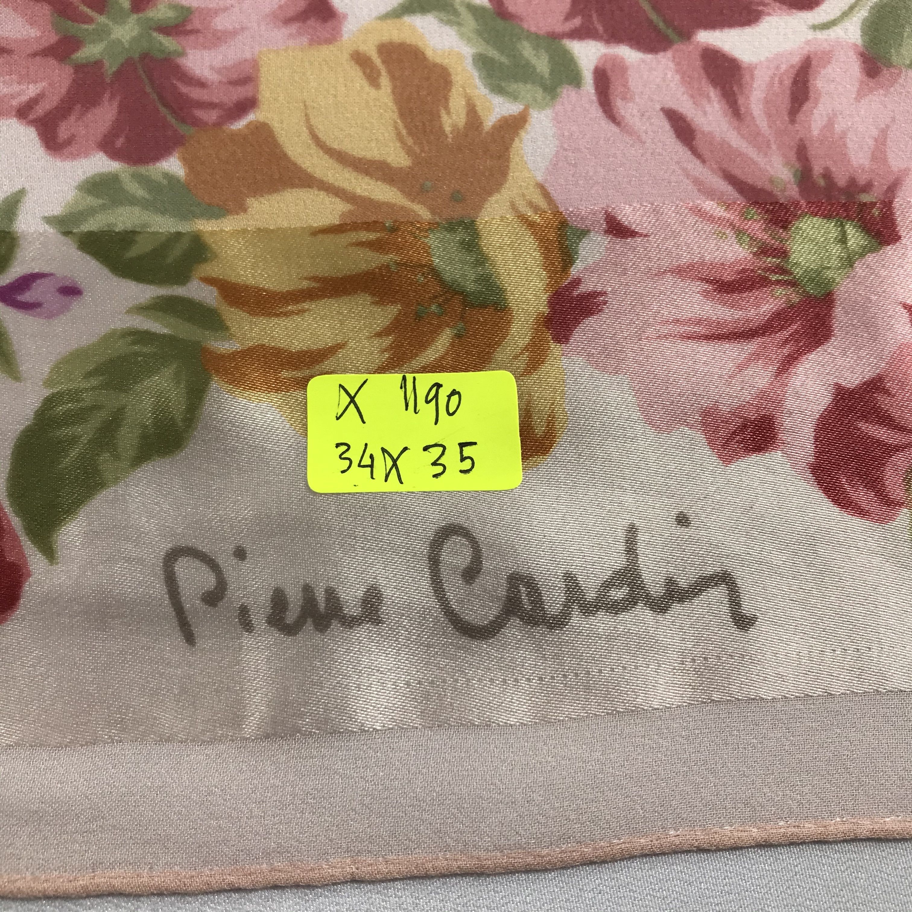 Pierre Cardin Vintage Pierre Cardin Silk Scarf Size ONE SIZE - 7 Thumbnail