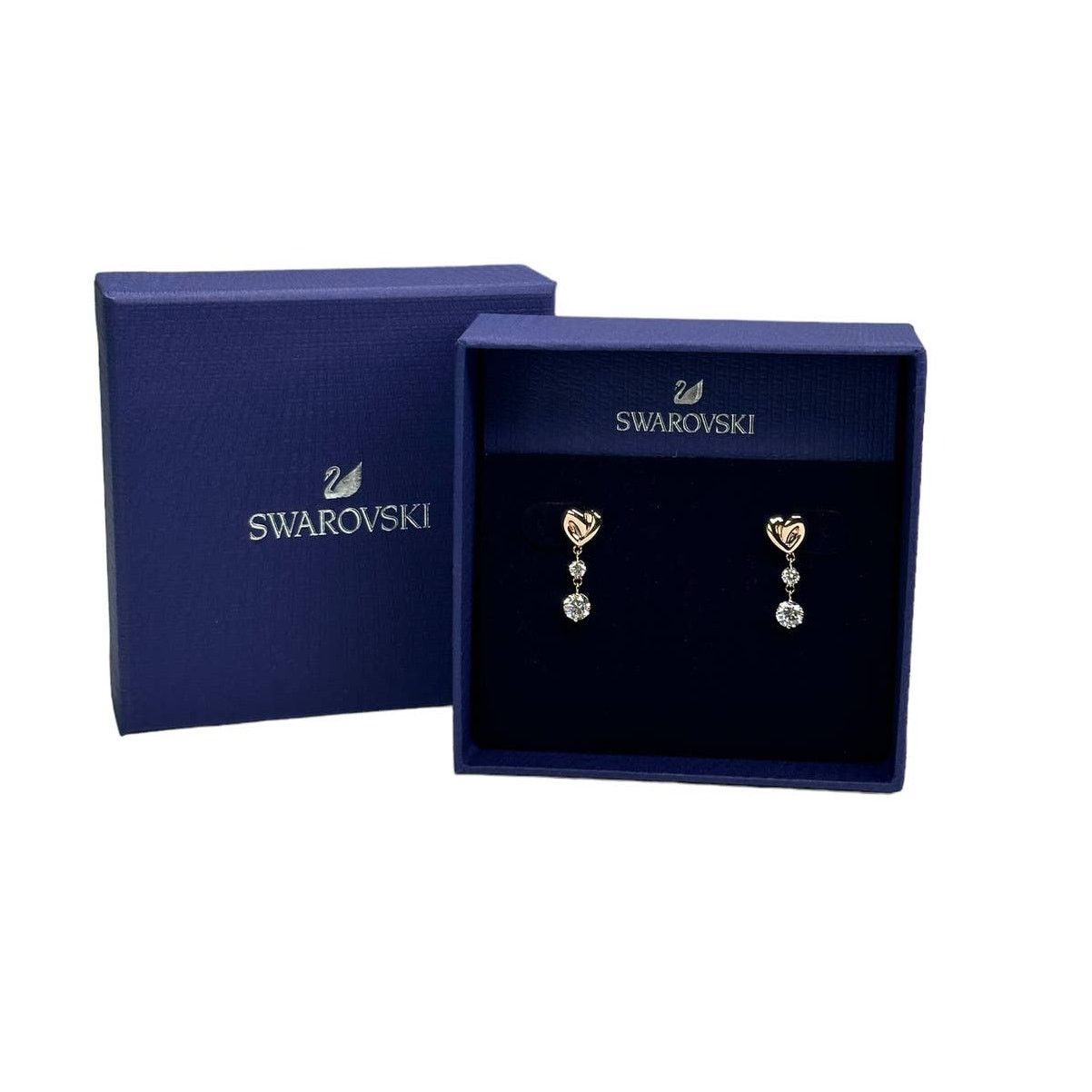 Swarovski Swarovski Lifelong Heart drop earrings and Necklace Size ONE SIZE - 6 Thumbnail
