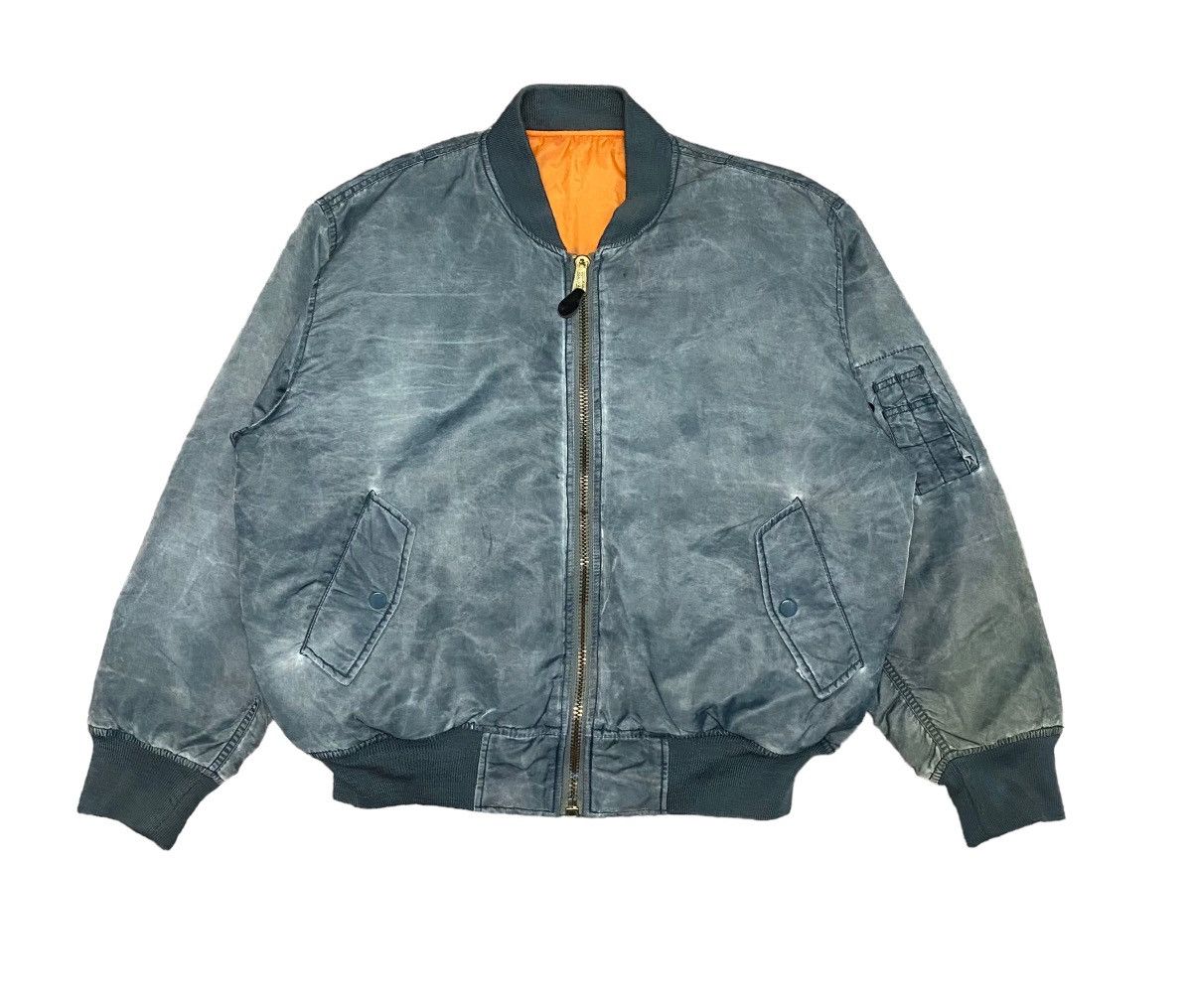Vintage Vintage MA-1 flight US Airborne bomber jacket Size US L / EU 52-54 / 3 - 8 Thumbnail