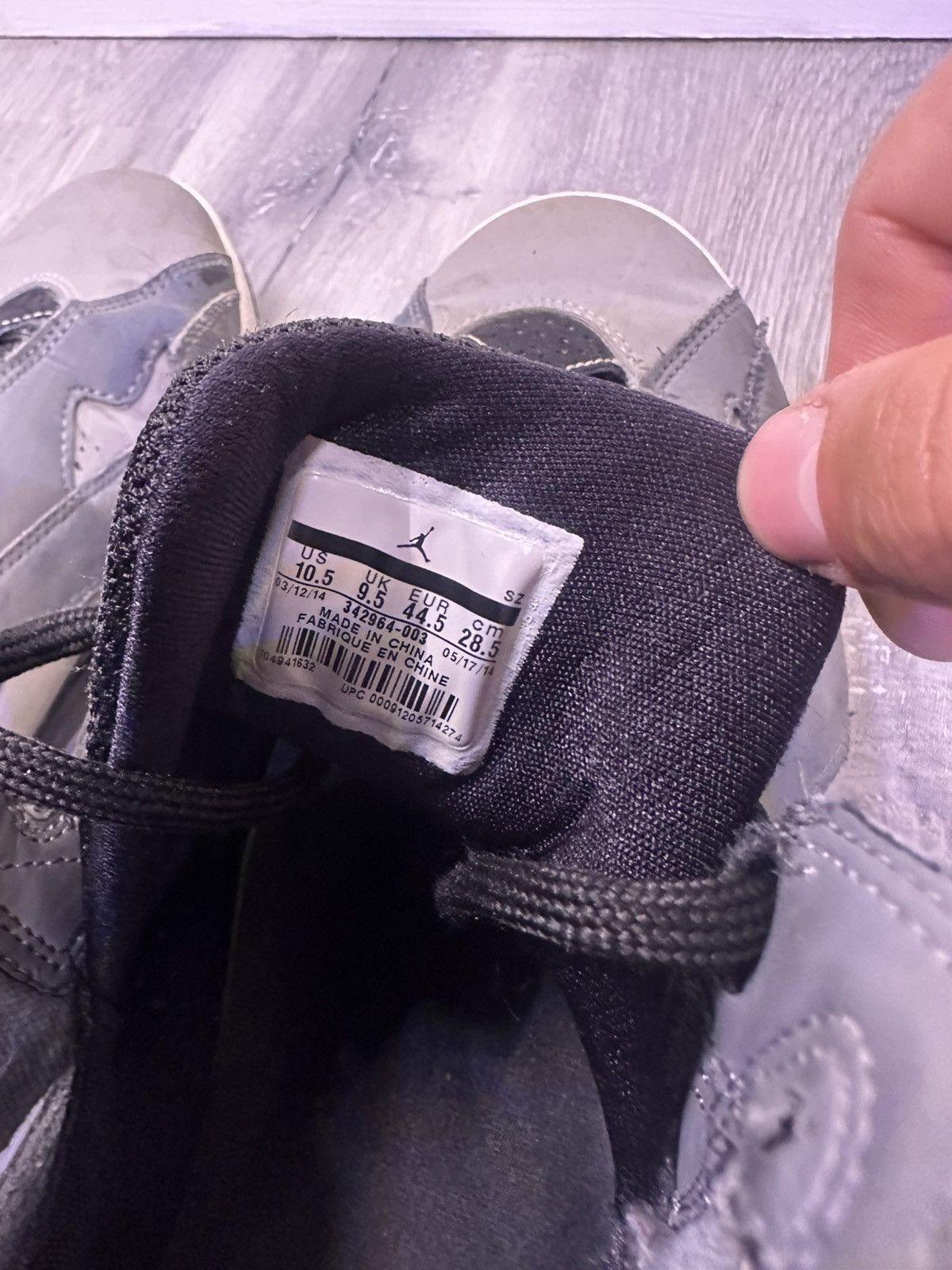 Jordan Brand Jordan True Flight Cool Grey Size US 10.5 / EU 43-44 - 7 Thumbnail