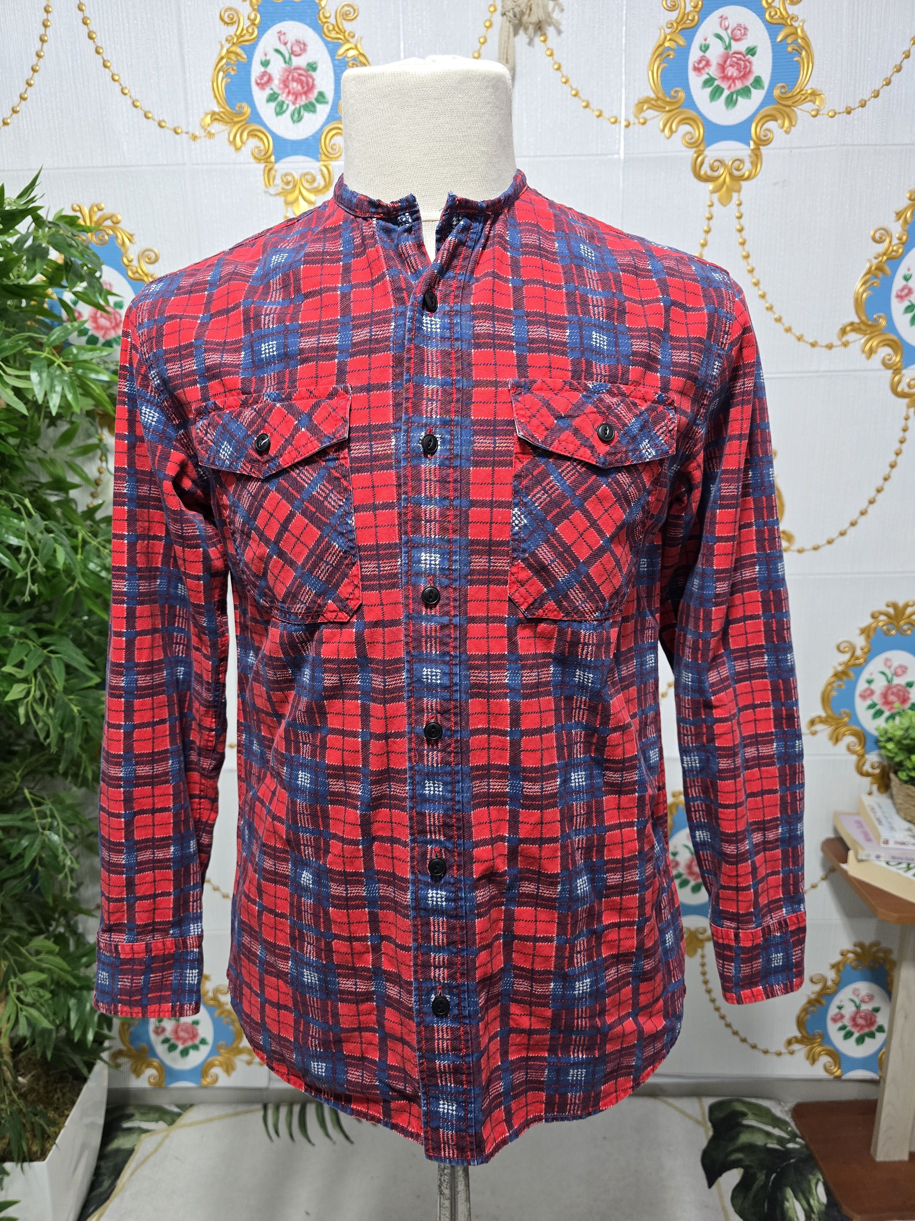 Visvim VISVIM shirt VINTAGE rare size Small Size US S / EU 44-46 / 1 - 1 Thumbnail