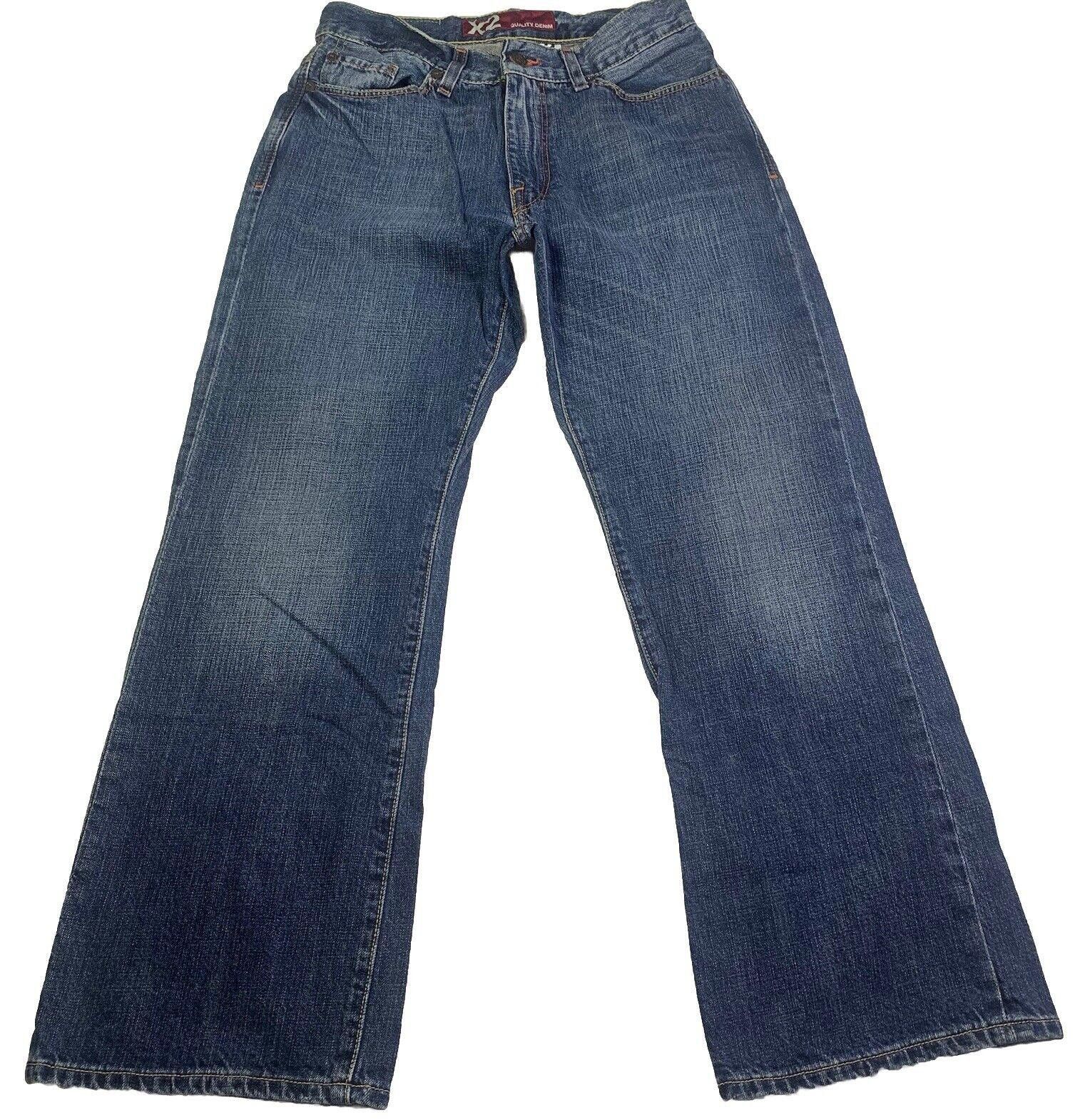 Other X2 Quality Denim Jeans Men's Size W31 L30 Blue Boot Cut Size 31" - 1 Thumbnail