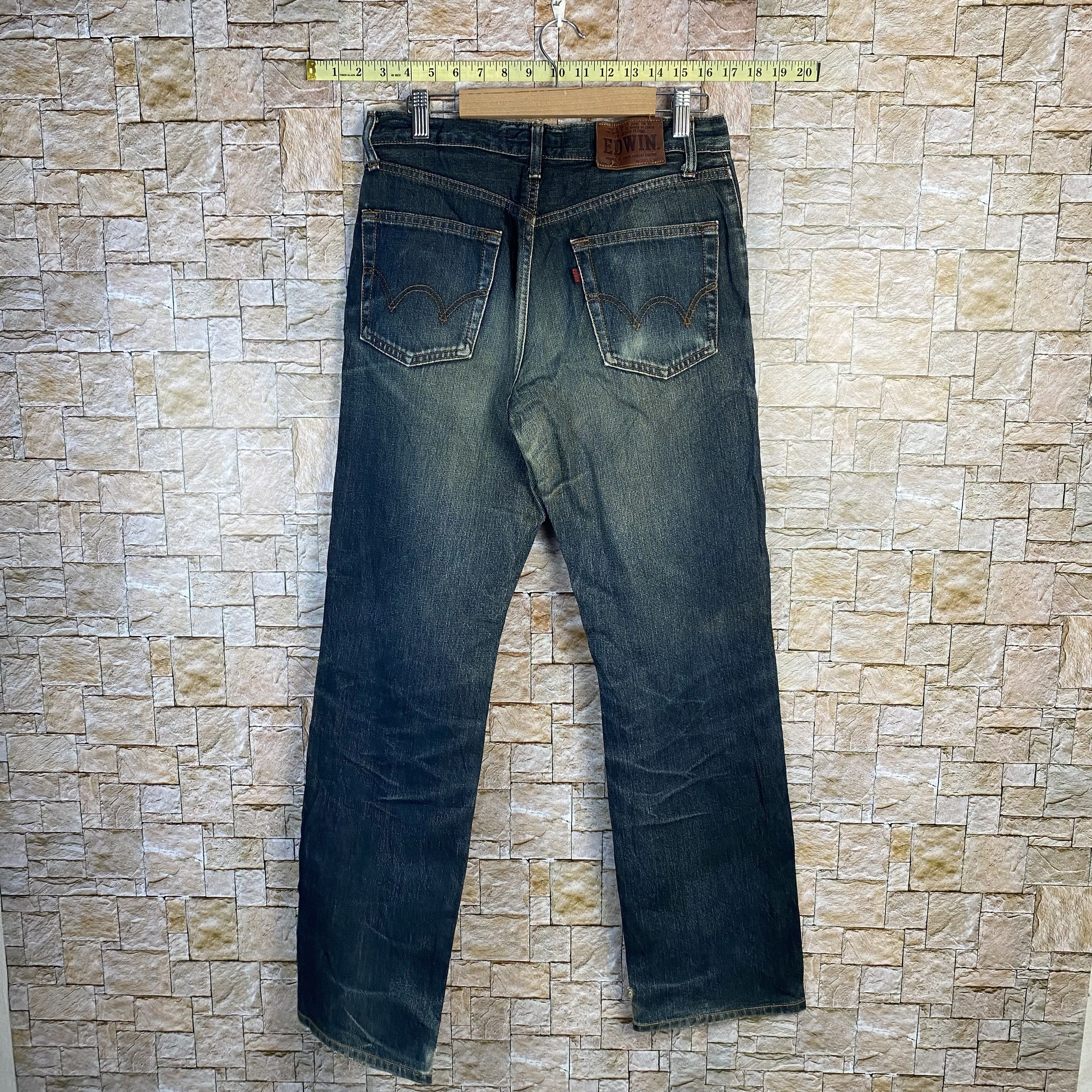 Edwin Edwin Blue vintage Denim Pants #7593 Size US 29 - 13 Thumbnail