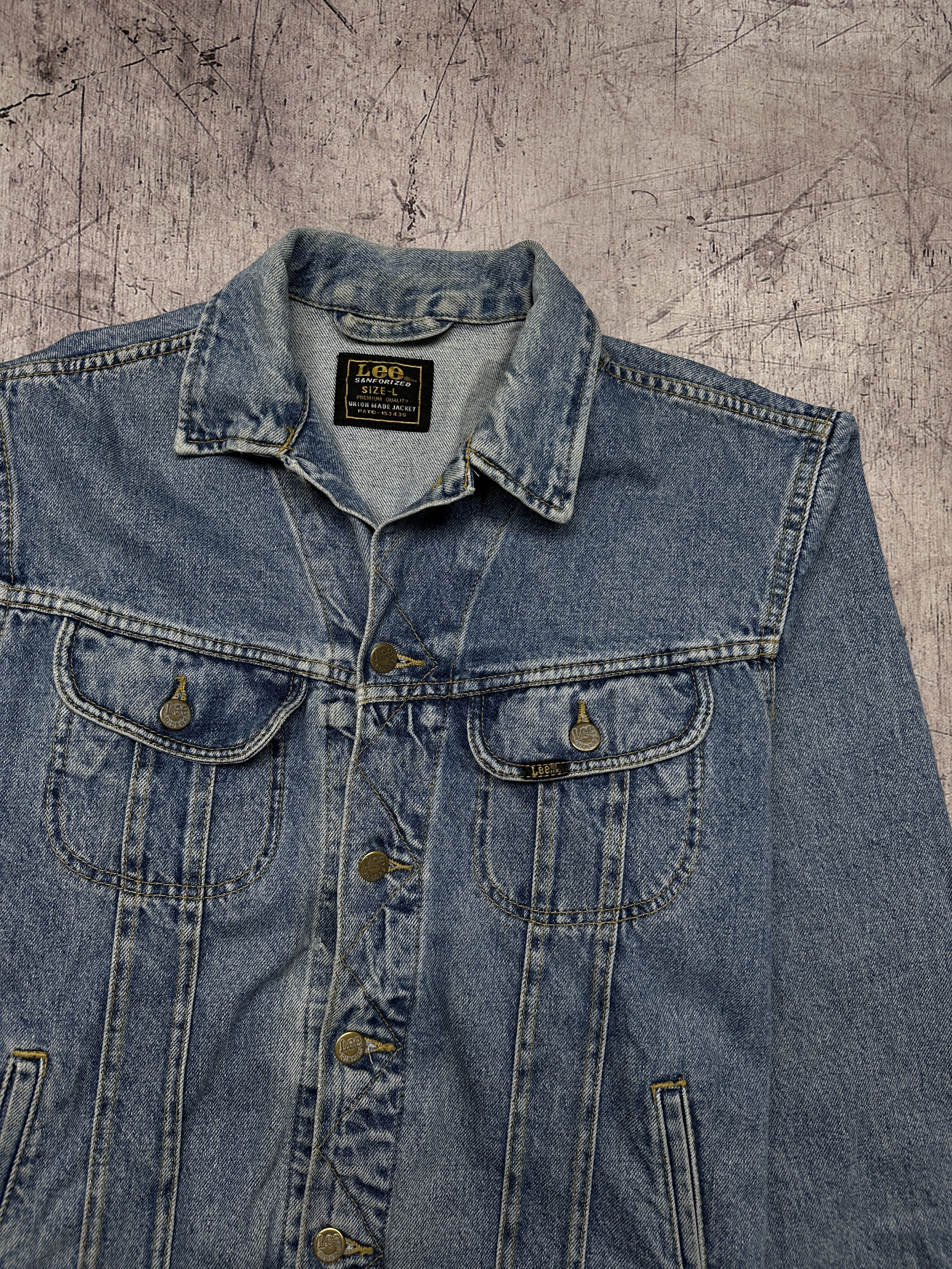 Lee Vintage Mens Rider Denim Jacket