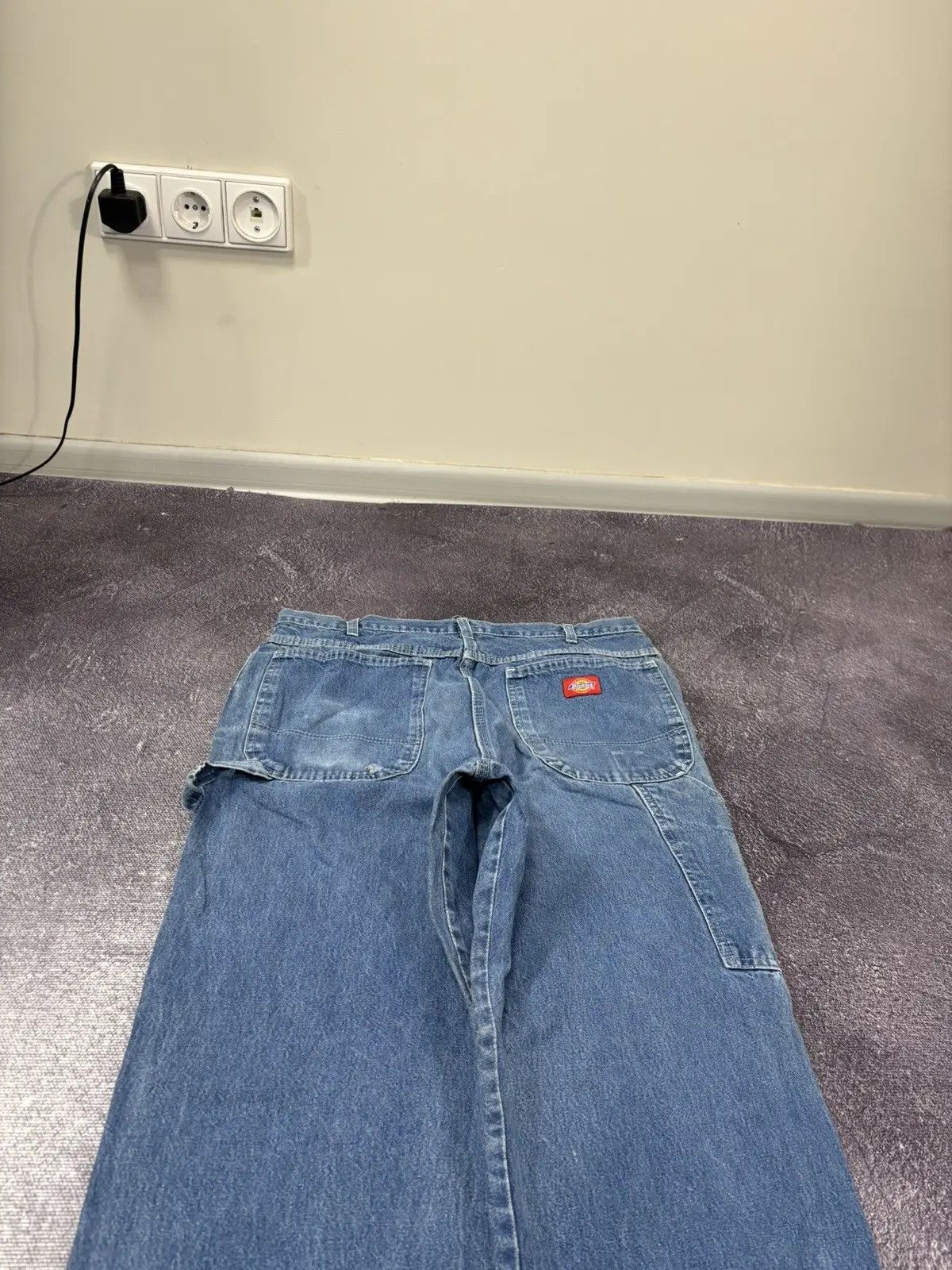 Dickies × Vintage Vintage Dickies Y2K Blue Work Denim USA Hype Jeans Size US 34 / EU 50 - 4 Thumbnail