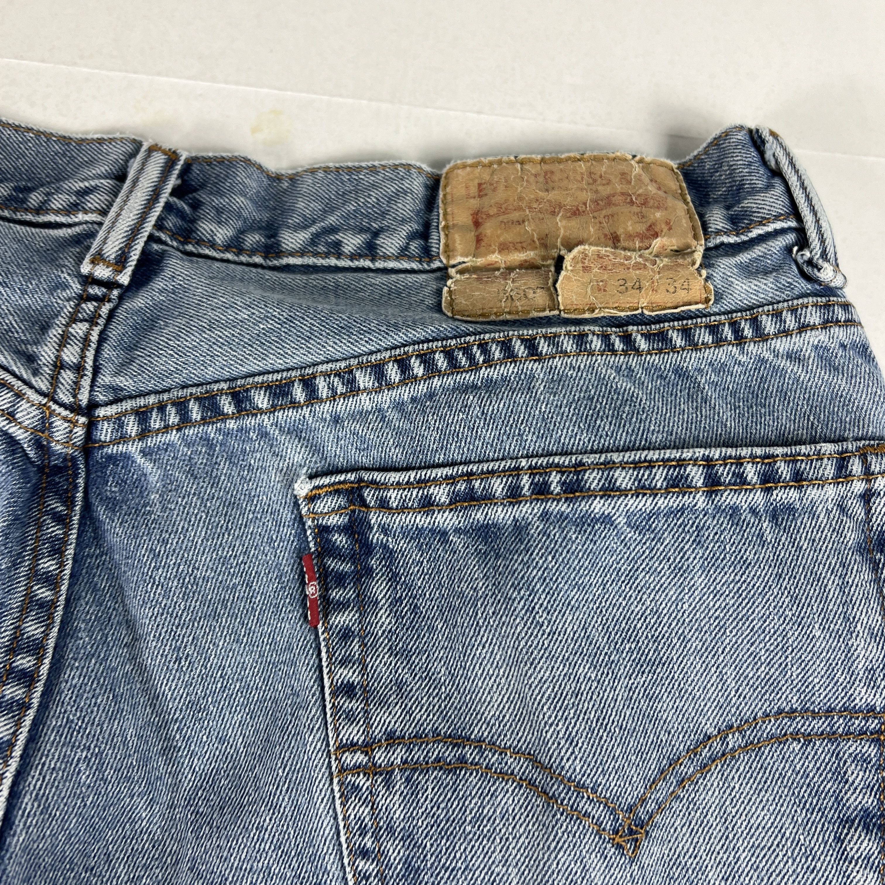Levi's Levi's Jean Short 560 Loose Faded Cut Off Cotton Denim Jorts Size US 34 / EU 50 - 12 Thumbnail