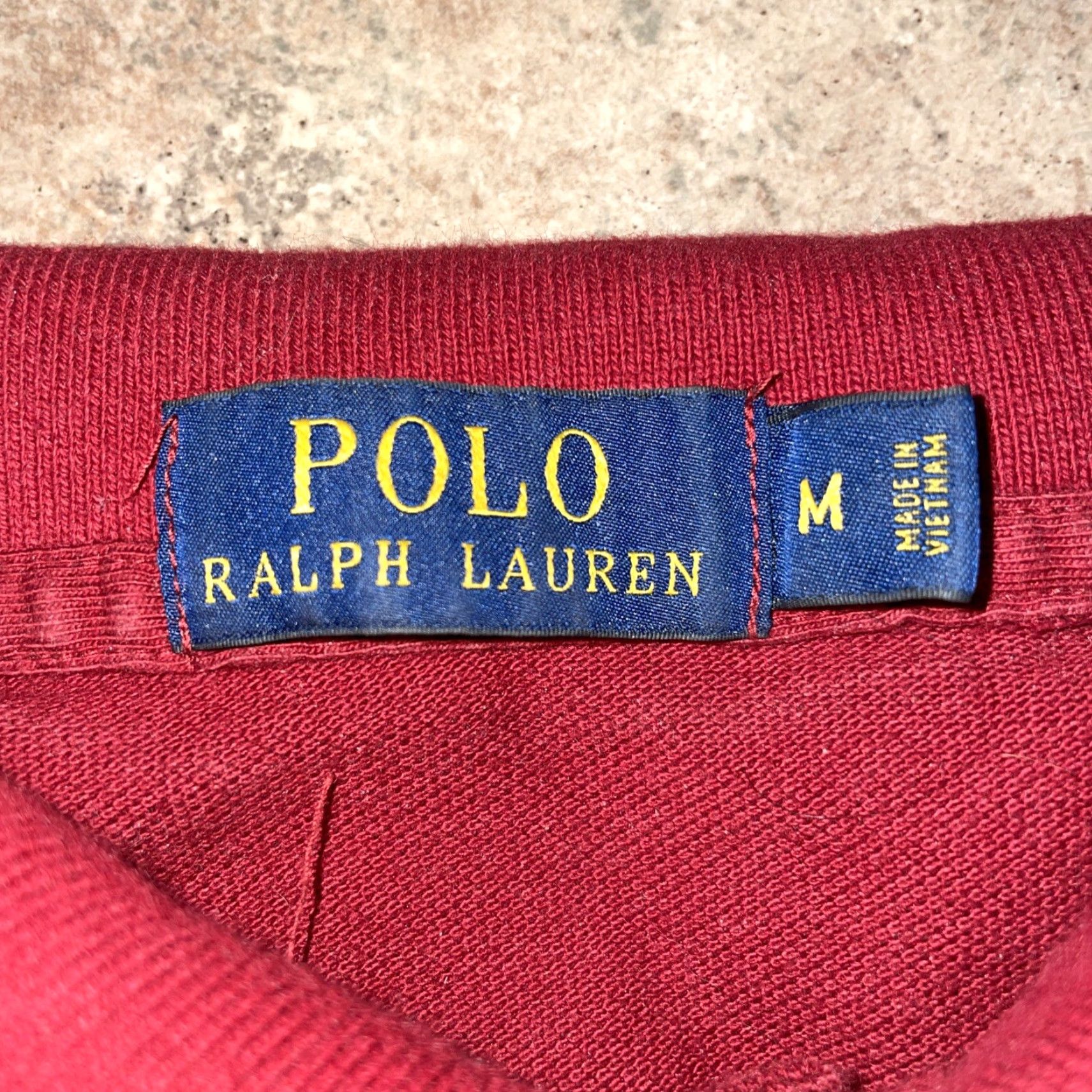 Polo Ralph Lauren Polo Ralph Lauren Long Sleeve Polo Shirt M Red Mens Regular Button-Up Size US M / EU 48-50 / 2 - 3 Thumbnail