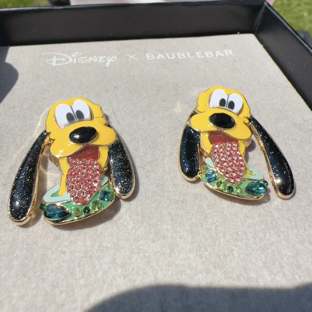 Designer × Disney 1 pc Disney X BAUBLEBAR Minnie Mouse Pluto Goofy diamond Size ONE SIZE - 3 Thumbnail