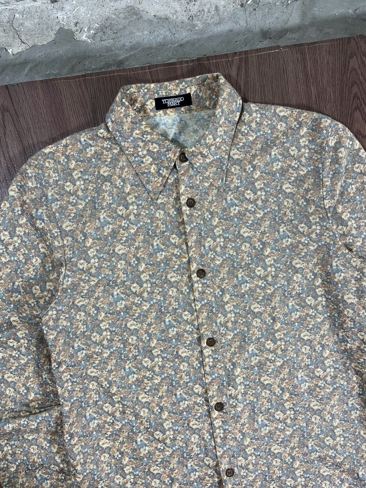 Tornado Mart Tornado Mart Floral Button Shirt Made In Japan Size US M / EU 48-50 / 2 - 3 Thumbnail