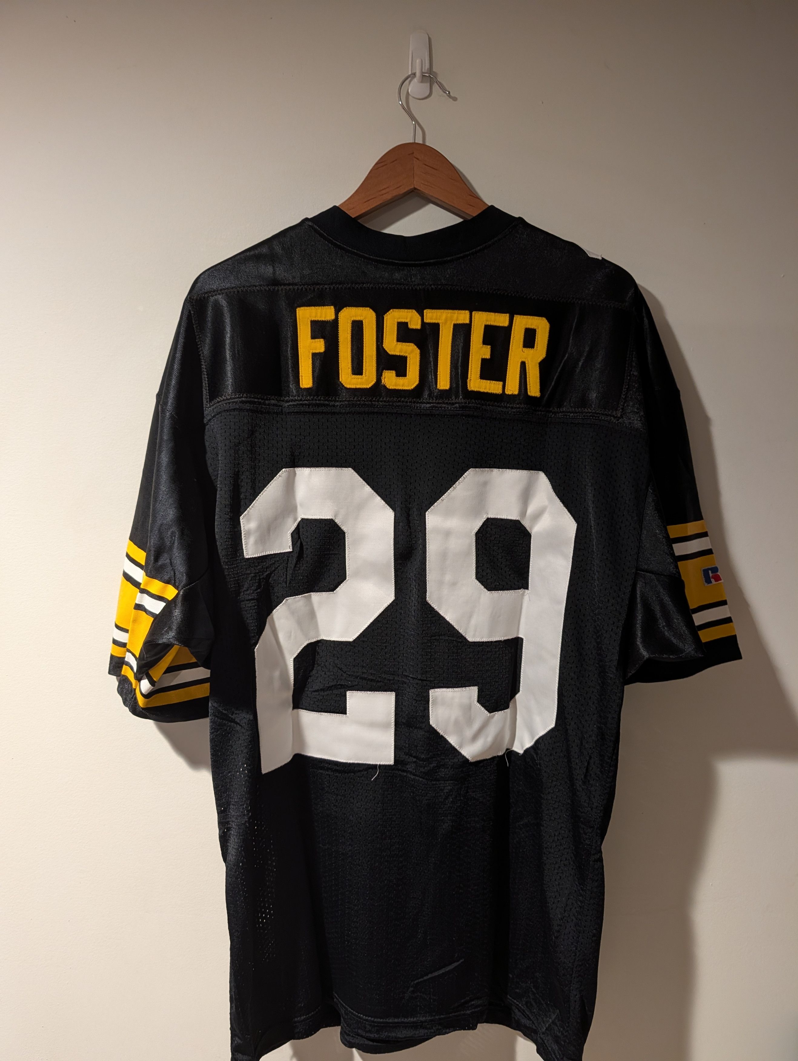 Russell Athletic Vintage 90s Pittsburgh Steelers Foster Russell Jersey Size US L / EU 52-54 / 3 - 1 Thumbnail