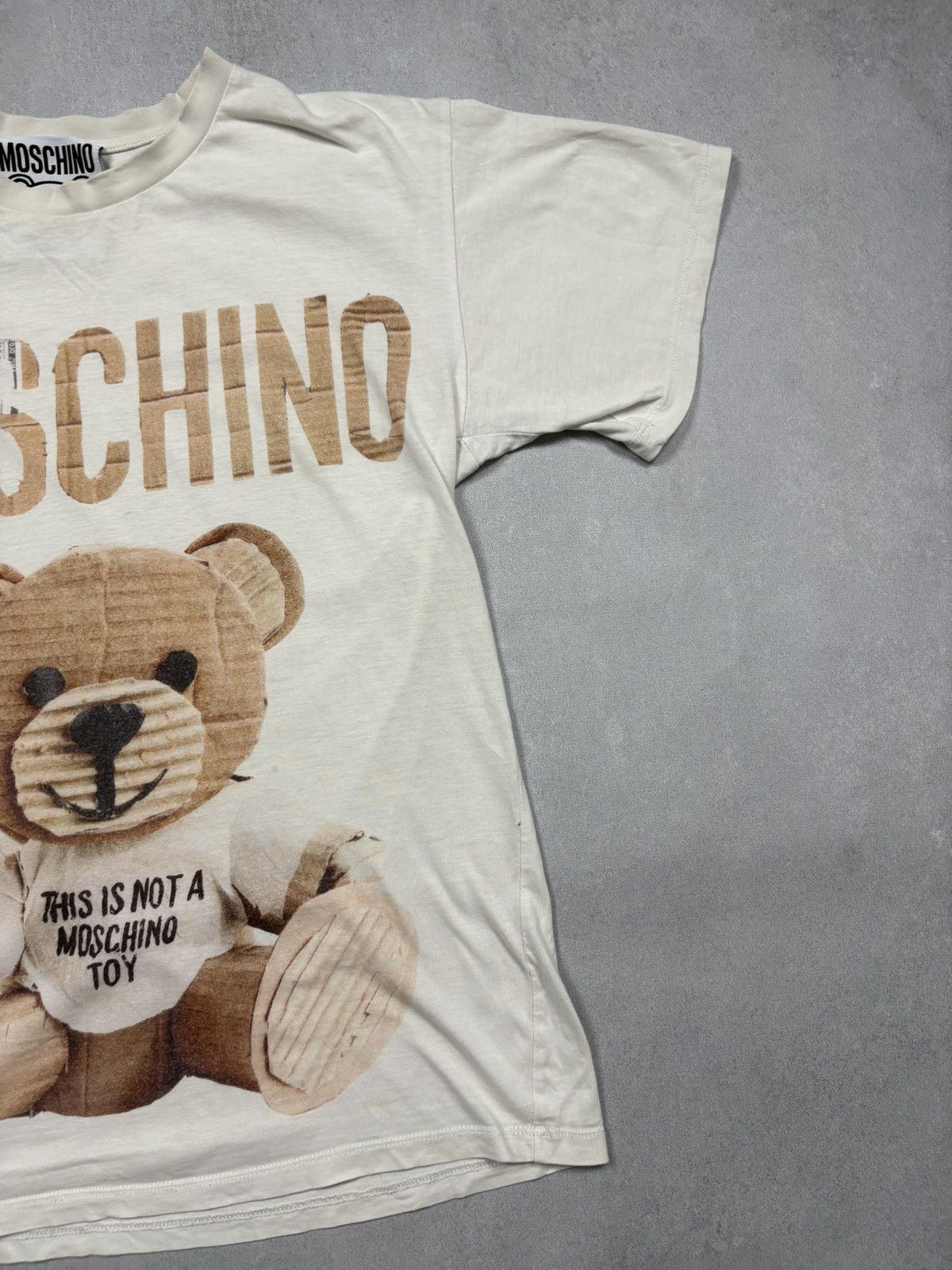 Moschino Moschino This Is Not A Moschino Toy Teddy Bear T-Shirt Size XXS / US 00 / IT 34 - 2 Thumbnail