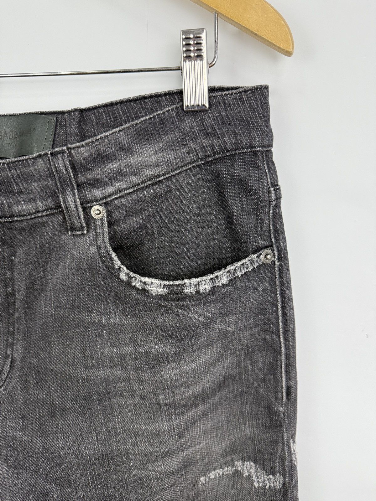 Dolce & Gabbana 🇮🇹 Y2K Dolce Gabbana Milano Italia Jeans Denim Made in Italy Size US 34 / EU 50 - 9 Thumbnail