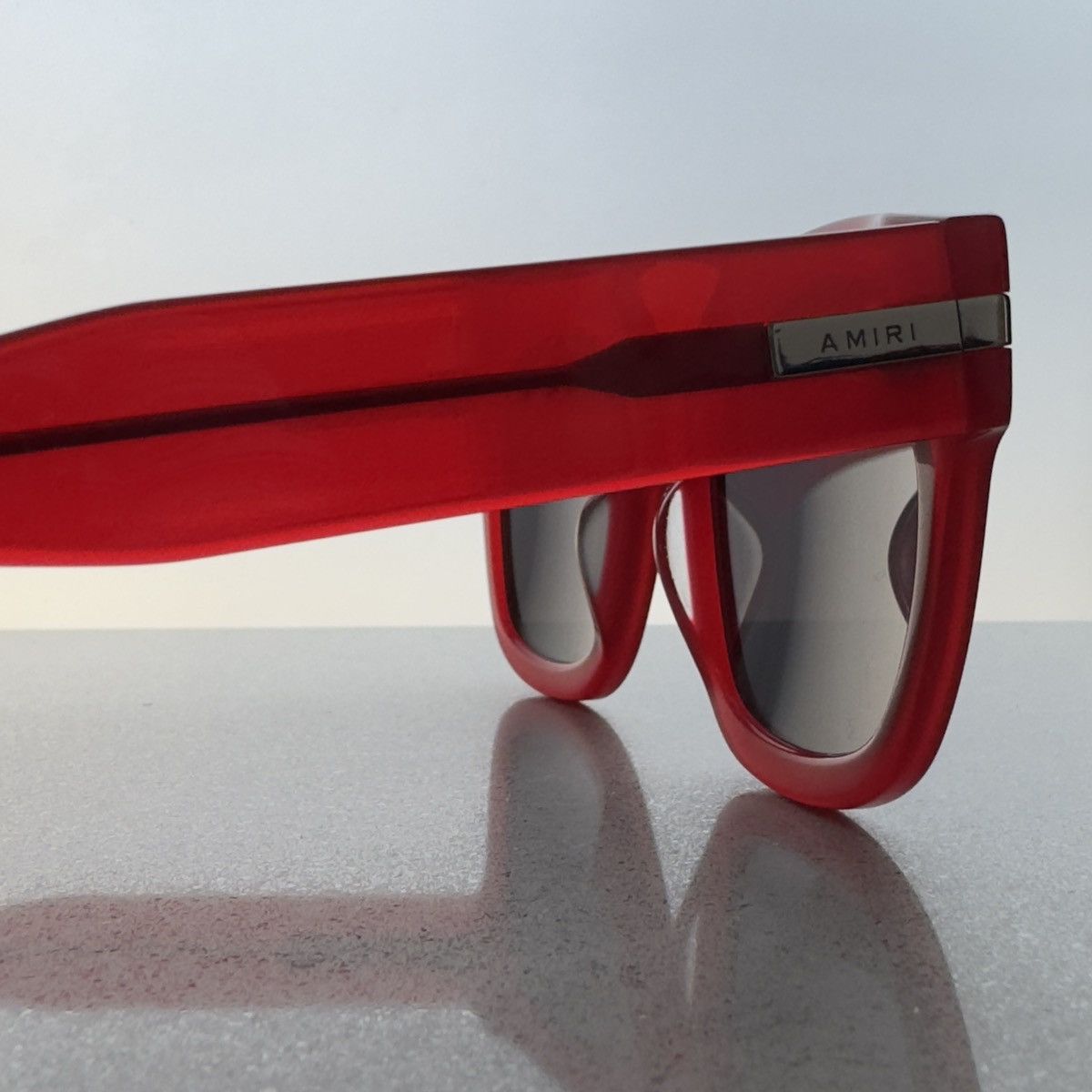 Amiri Amiri Red Sunglasses Size ONE SIZE - 3 Thumbnail