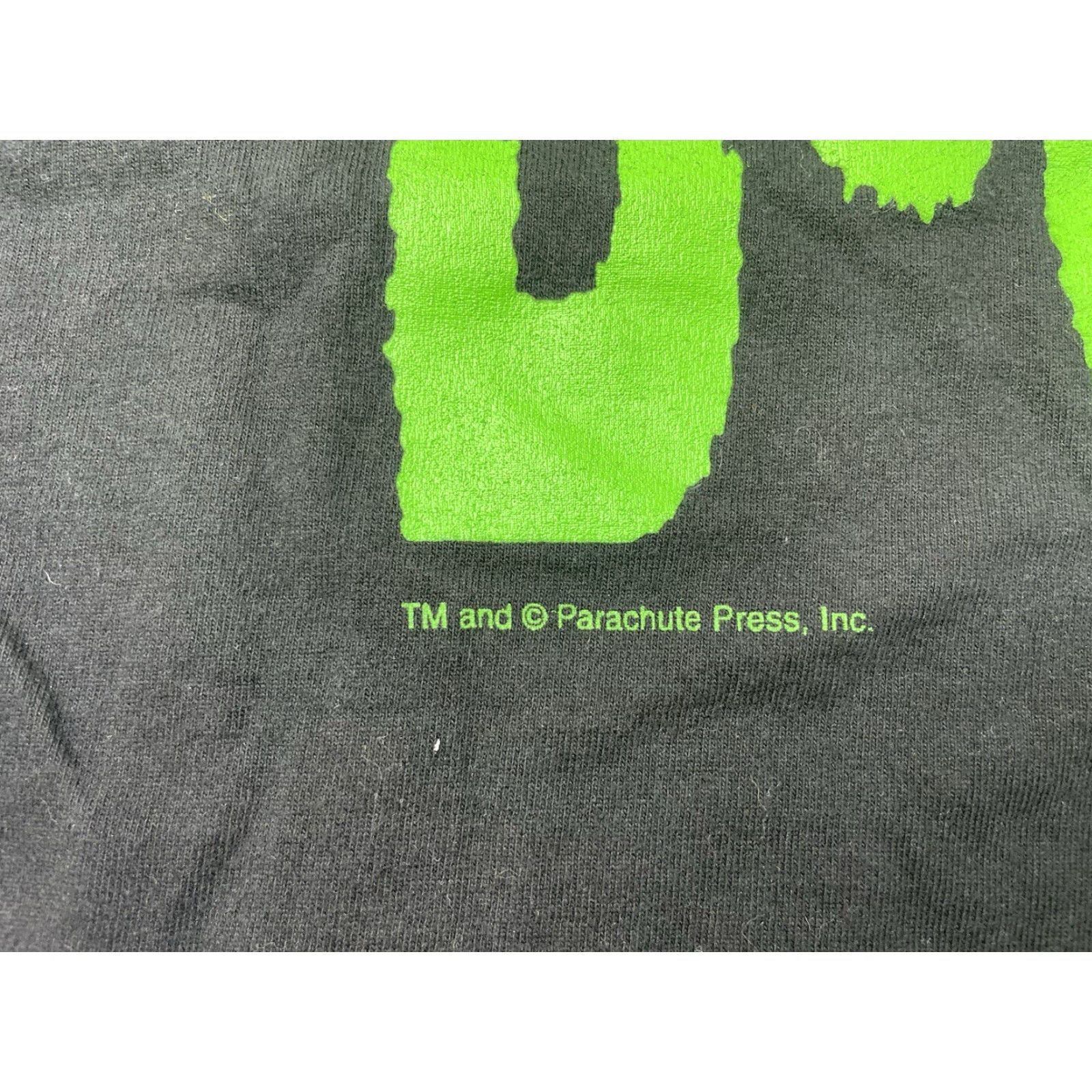 Vintage VINTAGE Goosebumps Halloween Horror 90s TV Show Promo T Shirt Tee FOTL Large Mens Black Logo Shirt Size US L / EU 52-54 / 3 - 6 Thumbnail
