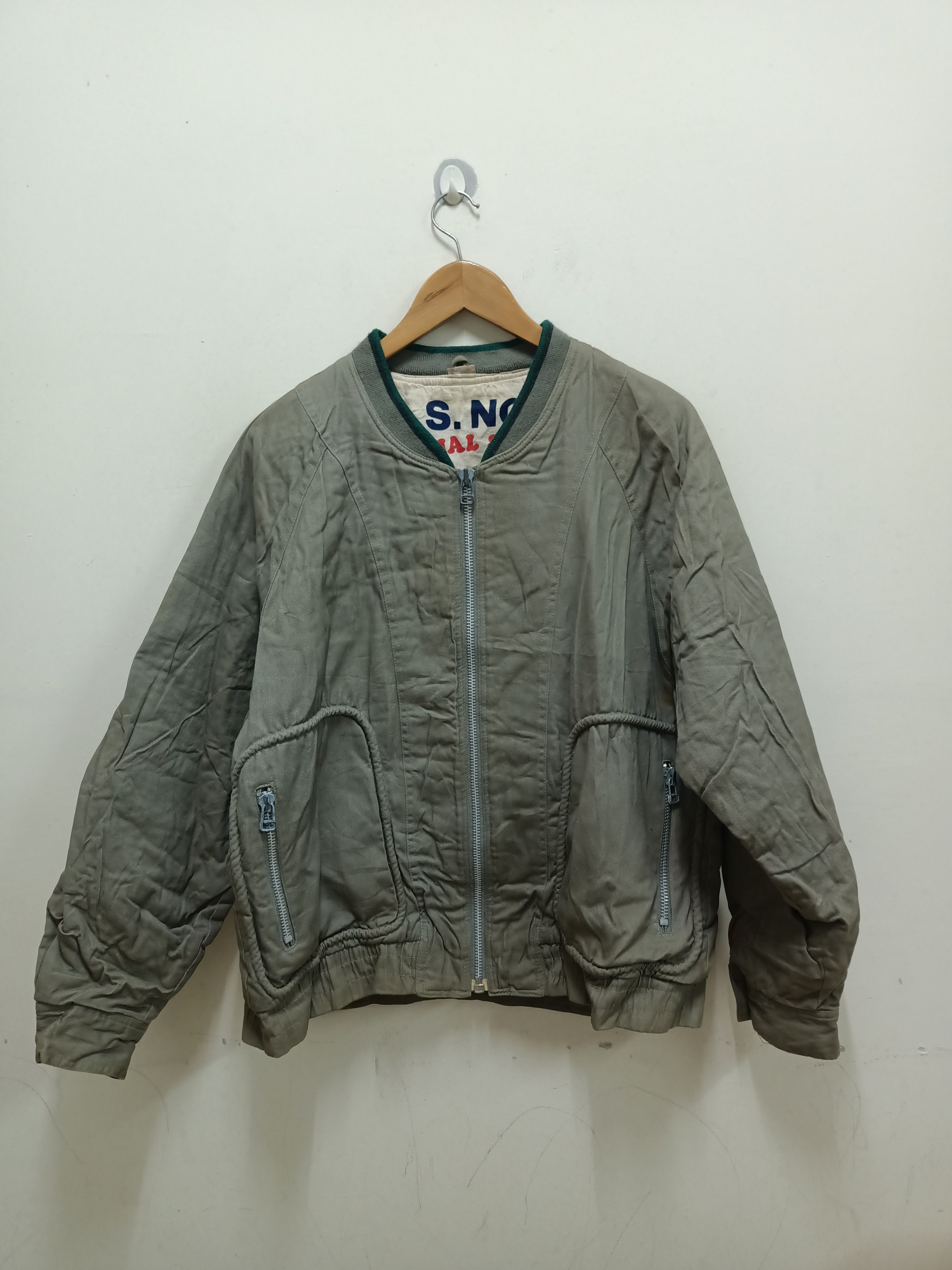 Japanese Brand Vintage Calrose Rice bomber jacket Size US L / EU 52-54 / 3 - 2 Thumbnail