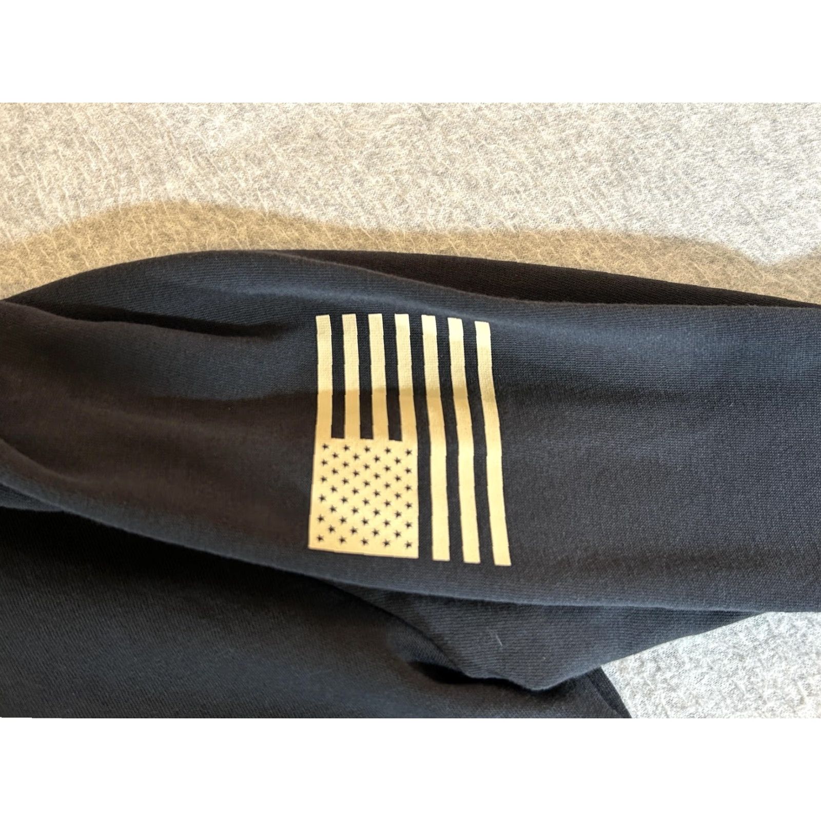 Under Armour Under Armour Hoodie Mens Medium Black Freedom Flag Pullover Fleece Sweatshirt UA Size US M / EU 48-50 / 2 - 4 Thumbnail