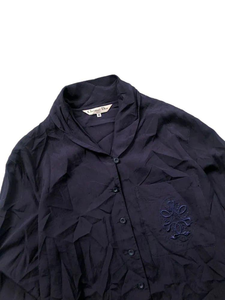 Christian Dior Monsieur Vintage Christian Dior Sport Shirt Size M / US 6-8 / IT 42-44 - 2 Thumbnail