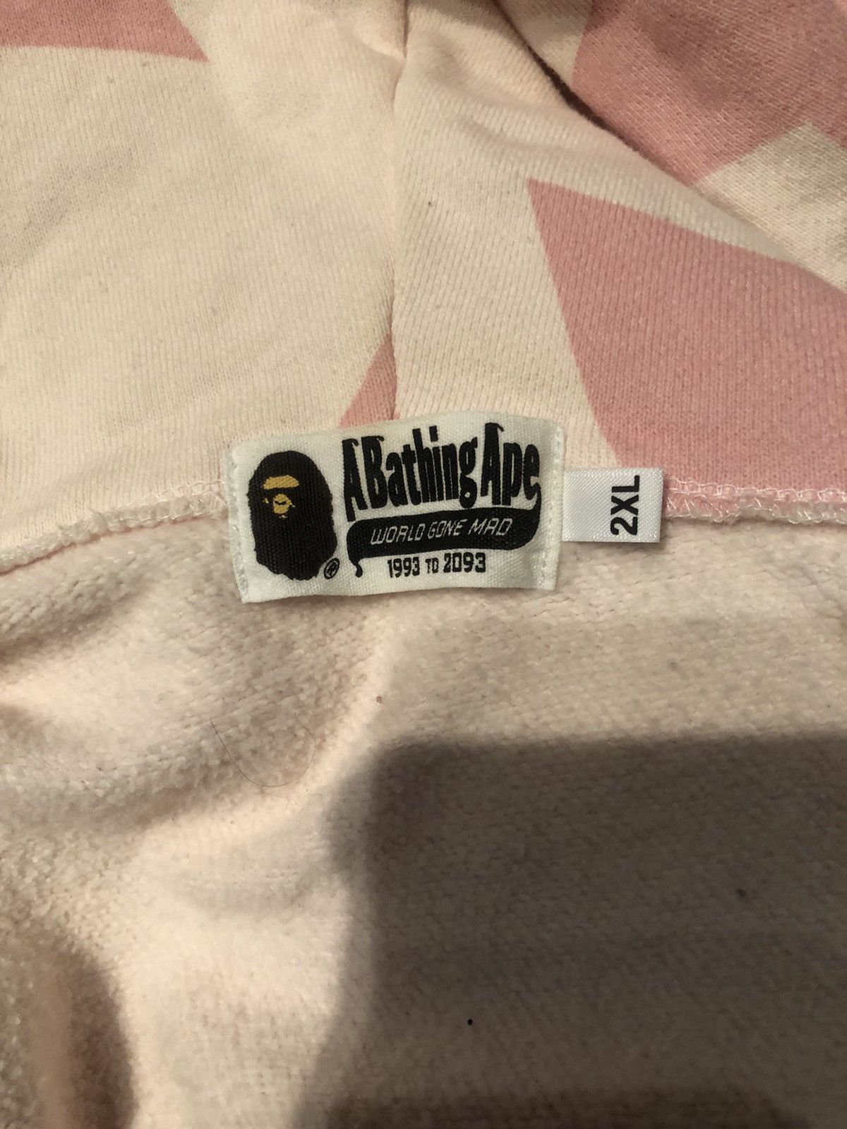Bape Sta Pattern Shark Full Zip Hoodie Size US XXL / EU 58 / 5 - 2 Thumbnail