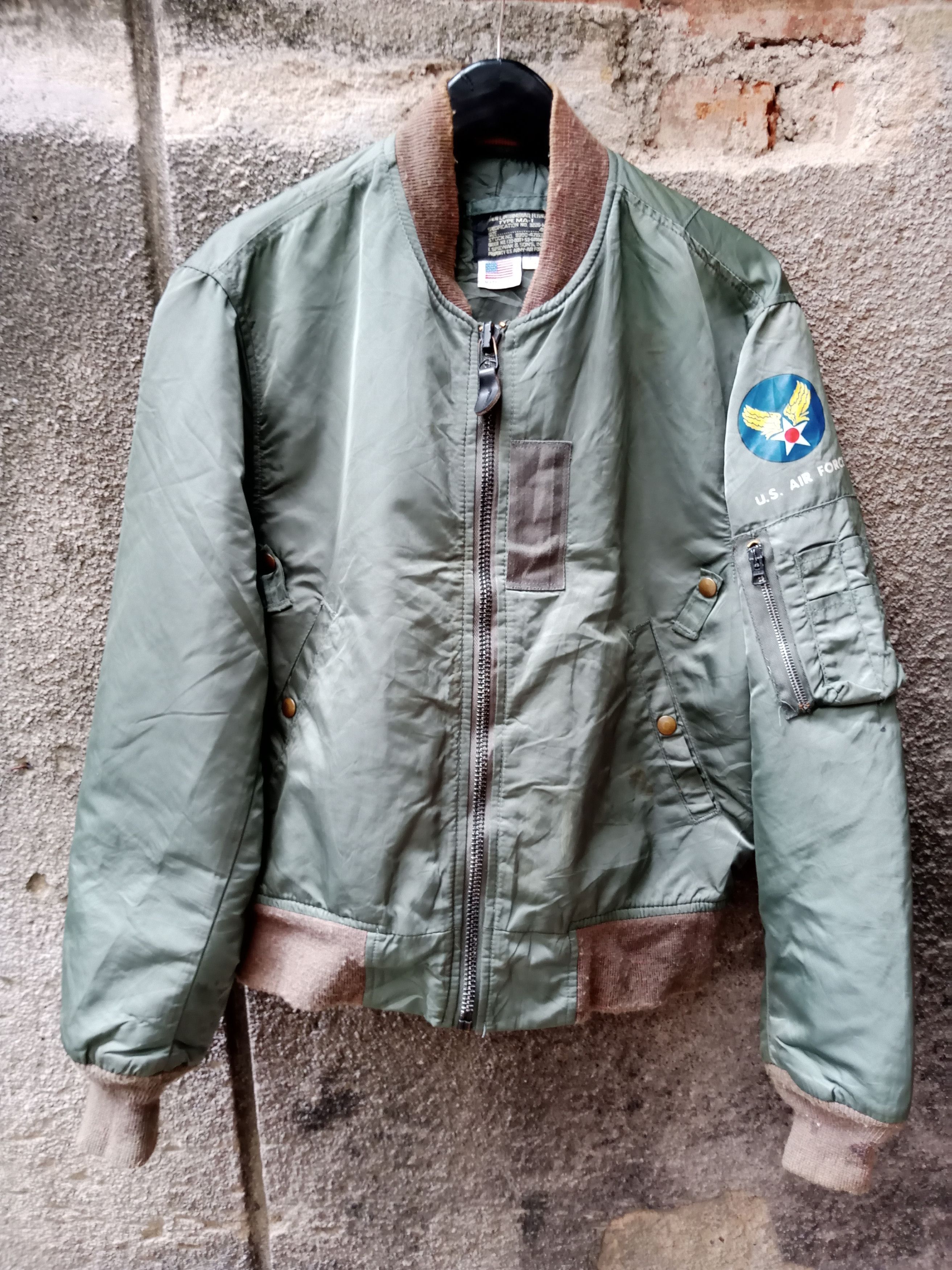 Vintage Vintage MA-1 I Spiewak and Sons Jacket | Grailed