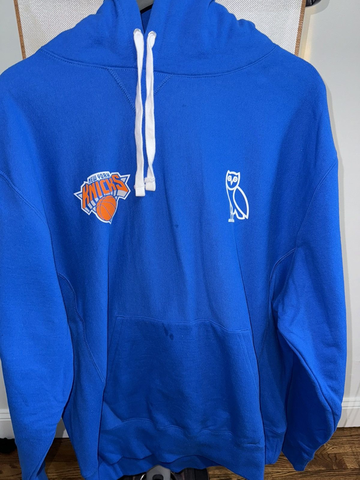 image of Octobers Very Own Ovo Knicks Hoodie NWT Size Xxl in Blue, Men's