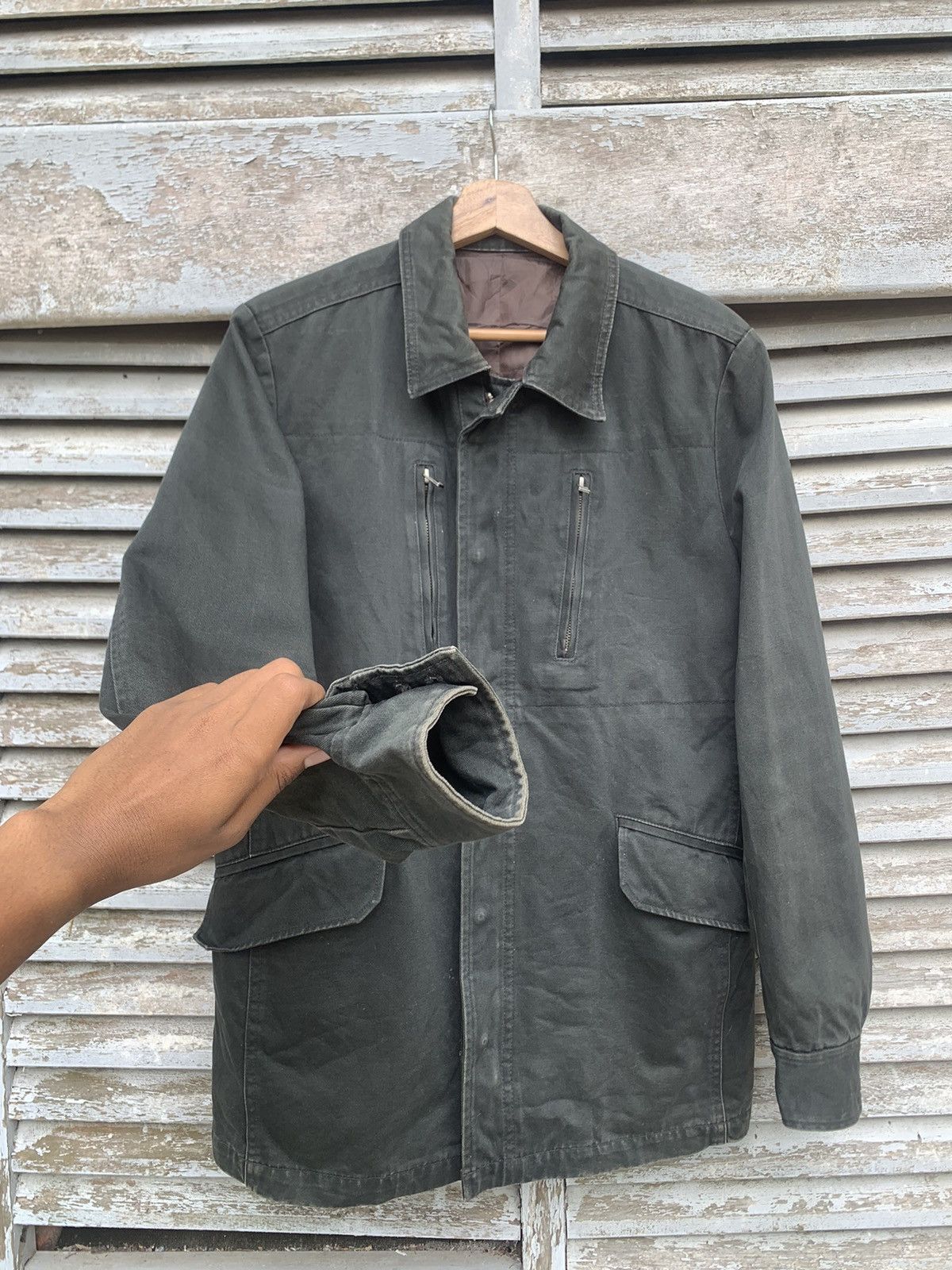 Takeo Kikuchi 👹Vintage Sun Faded Takeo Kikuchi Utility Jacket Size US M / EU 48-50 / 2 - 6 Thumbnail