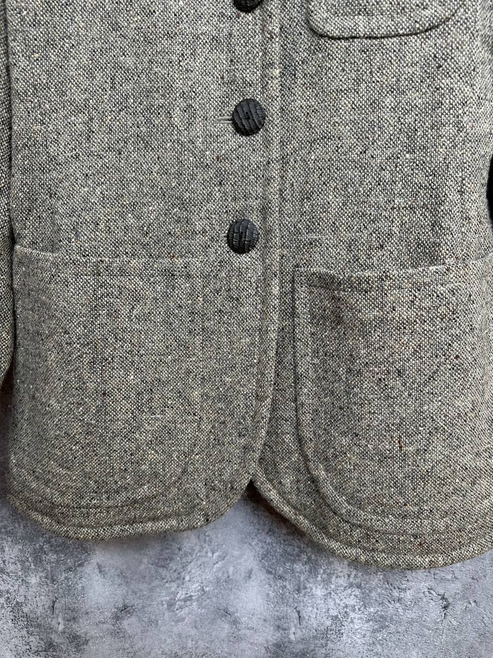 Yves Saint Laurent Yves Saint Laurent Rive Gauche 70s Wool Tweed Blazer Jacket Size M / US 6-8 / IT 42-44 - 7 Thumbnail
