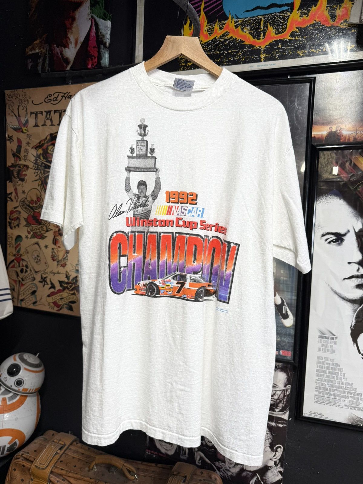 Vintage Vintage 90’s Nascar Winston Cup T-Shirt Adult Size XLarge Size US XL / EU 56 / 4 - 1 Thumbnail
