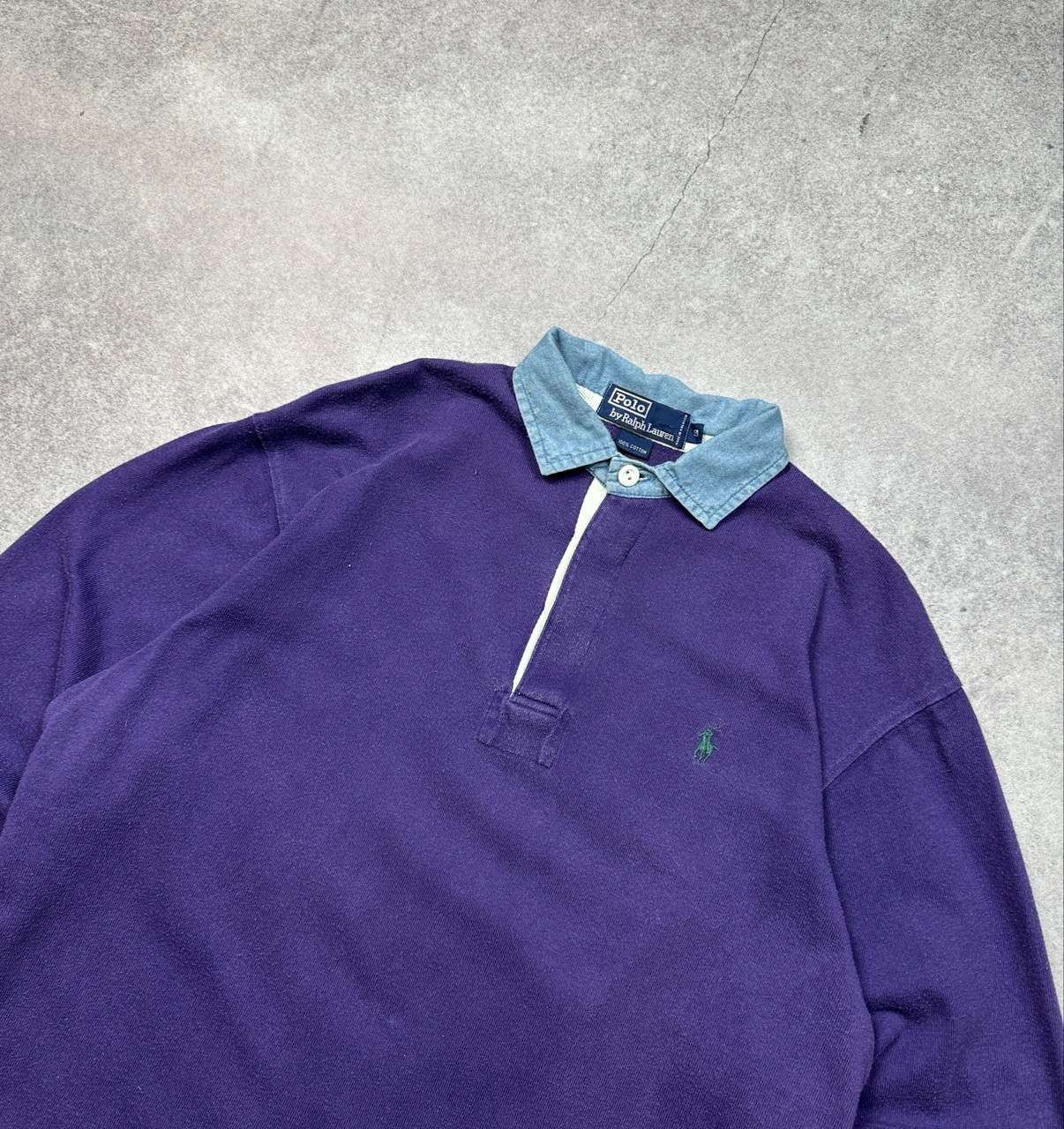 Polo Ralph Lauren Vintage Polo Ralph Lauren Collared Sweatshirt, Size S Size US S / EU 44-46 / 1 - 2 Thumbnail