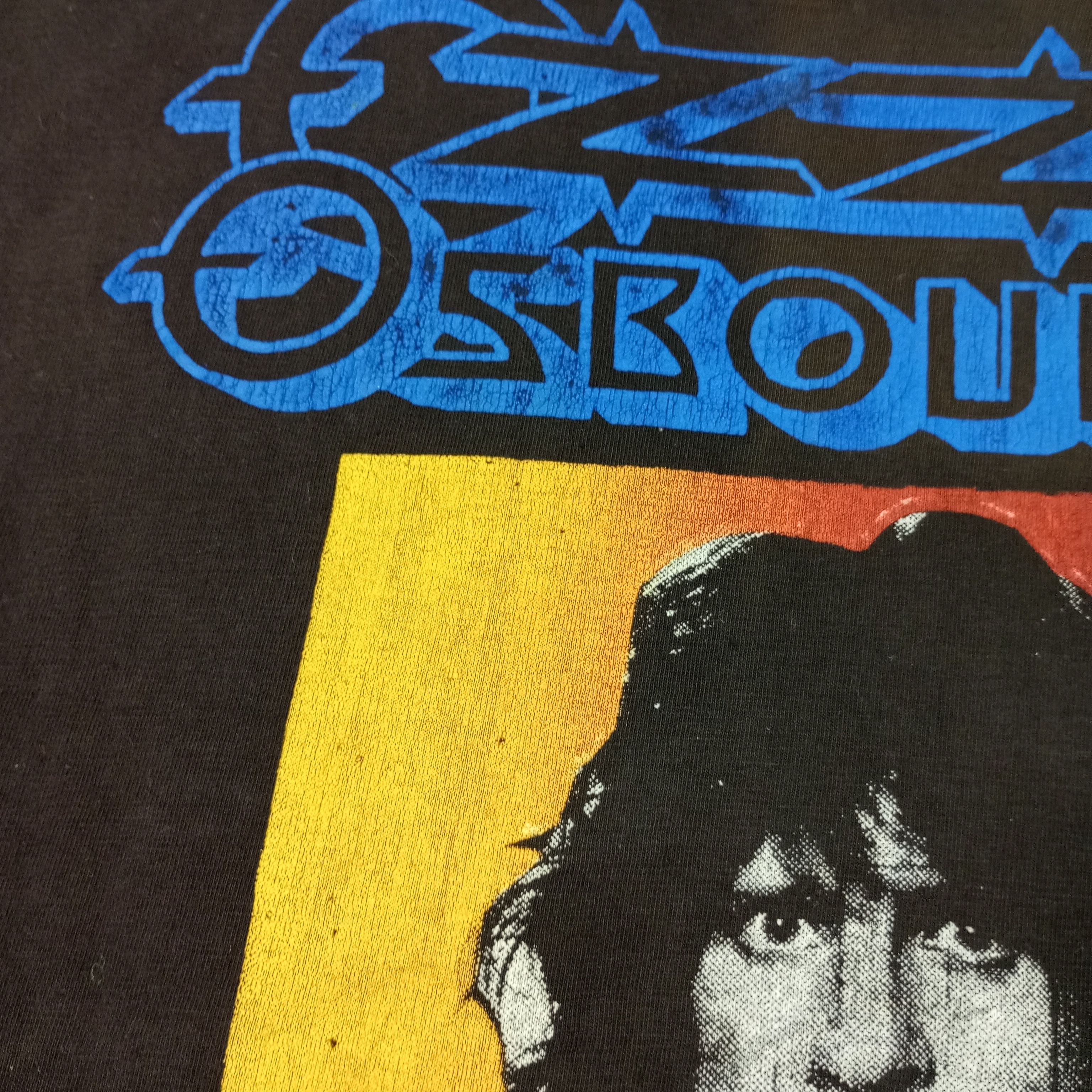 Band Tees × Ozzy Osbourne × Vintage Vintage Ozzy Osbourne Rock Band Tour Tshirt Phototees Style Size US L / EU 52-54 / 3 - 11 Thumbnail