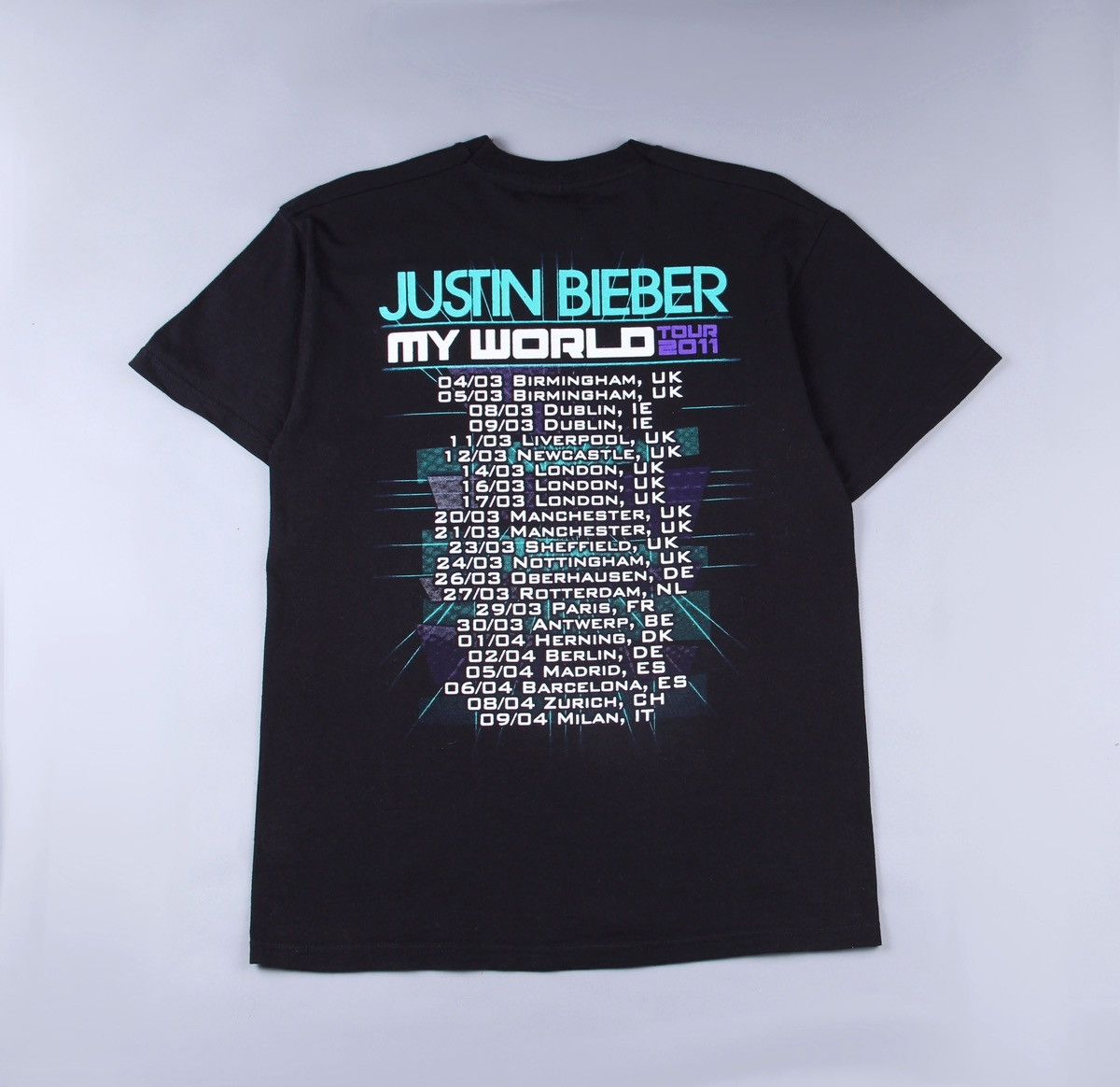 Justin Bieber Justin Bieber 2011 Vintage Music Band Rock T Shirt 00s Tee M Size US M / EU 48-50 / 2 - 2 Thumbnail