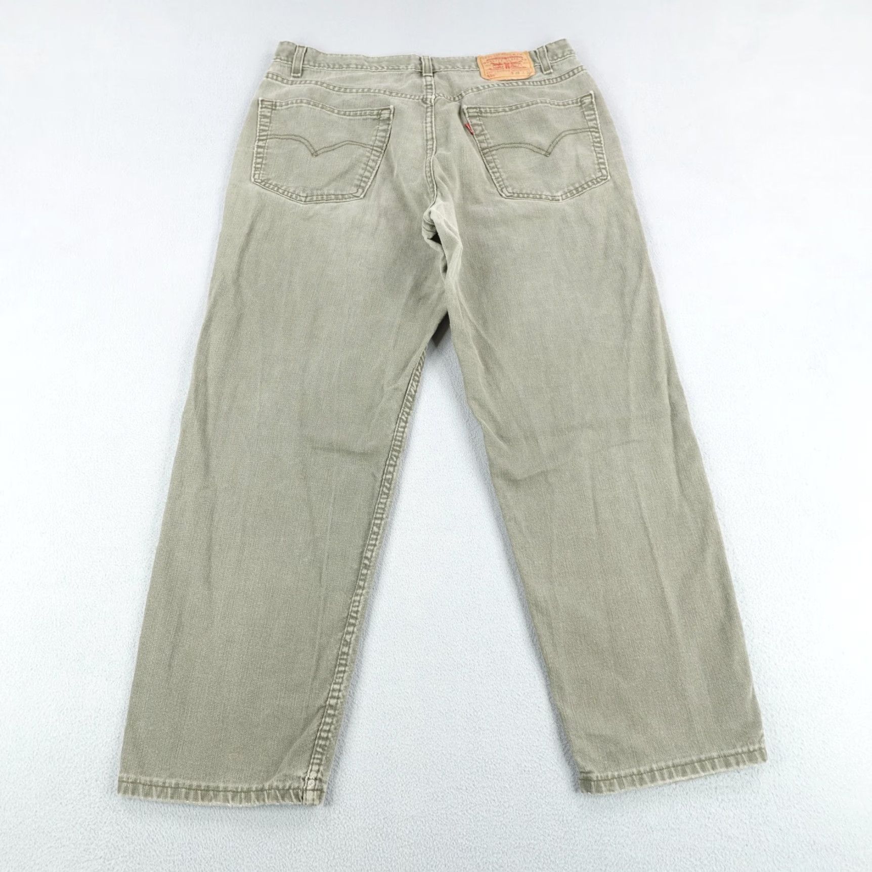 Levi's VINTAGE Levi's Jeans Wide-Leg 38x28 Mens Denim Baggy Relaxed Fit 90s Grunge USA Size US 36 / EU 52 - 4 Thumbnail