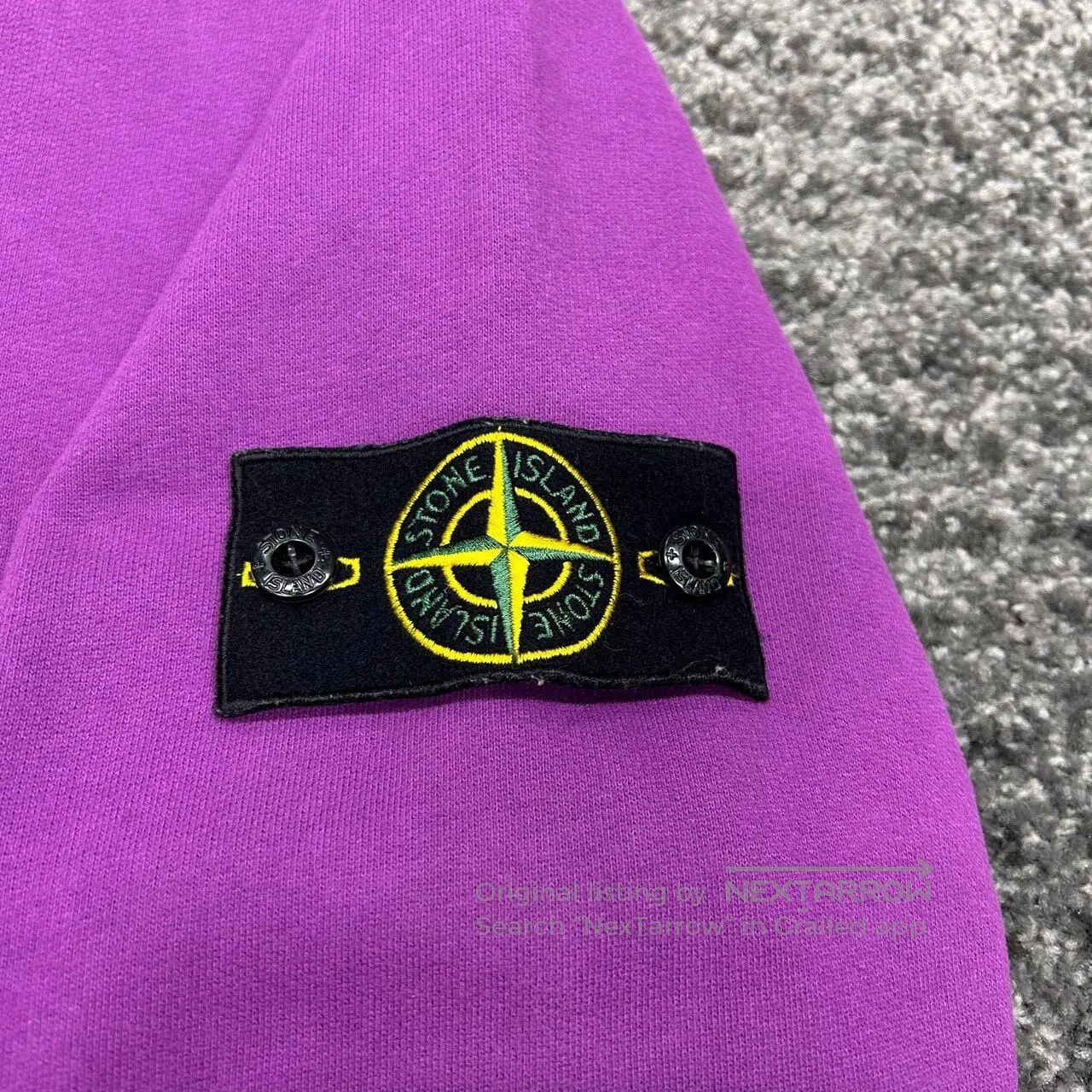 Stone Island STONE ISLAND Purple patch hoodie Size US XXL / EU 58 / 5 - 3 Thumbnail