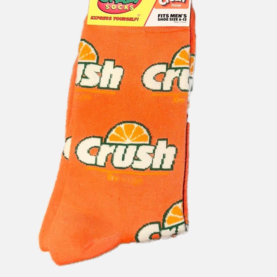 Other Retro Mens Kidcore Orange Crush MidRise Socks 612 NWT Grailed